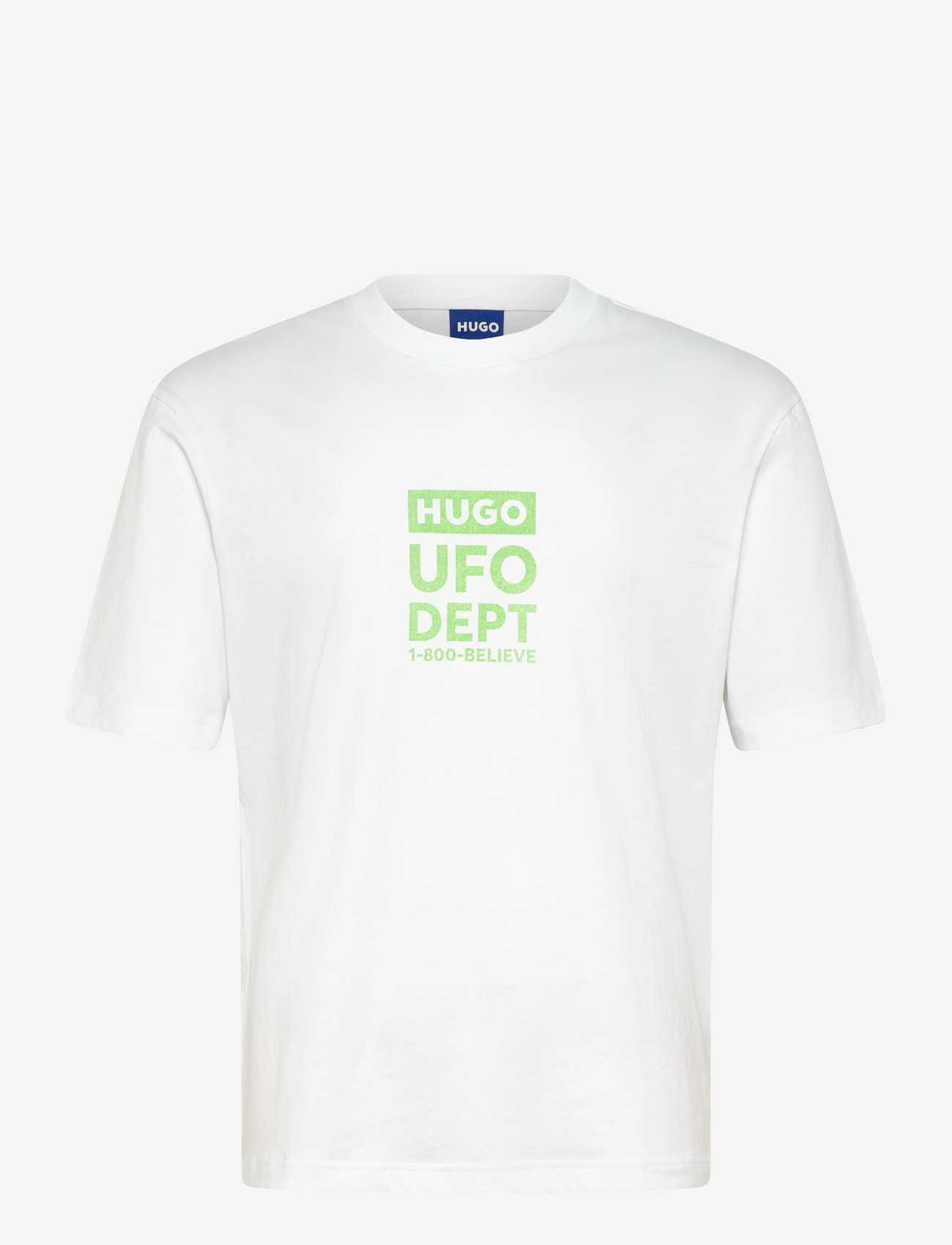 HUGO BLUE - Nufotee - kortærmede t-shirts - white - 0