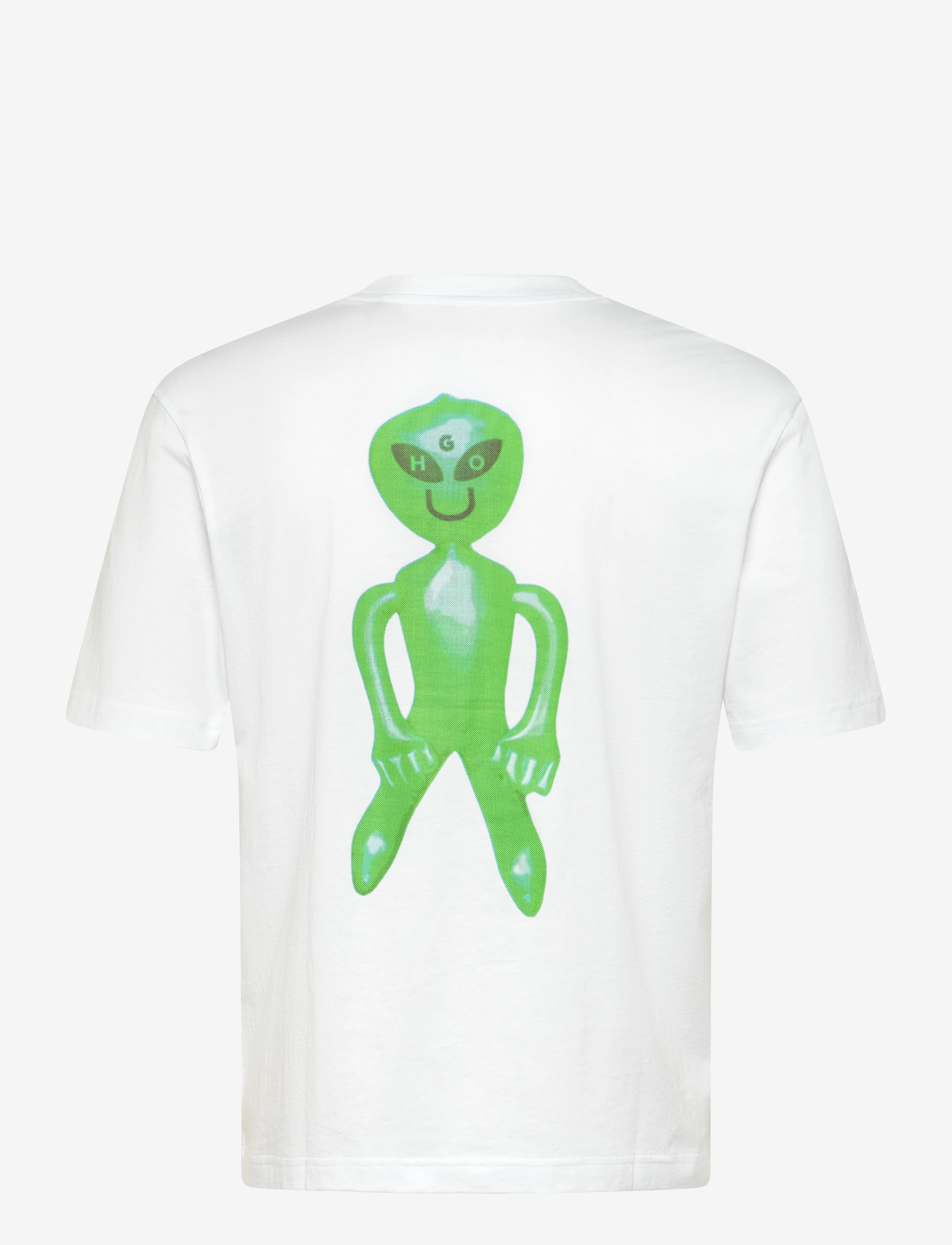 HUGO BLUE - Nufotee - kortærmede t-shirts - white - 1