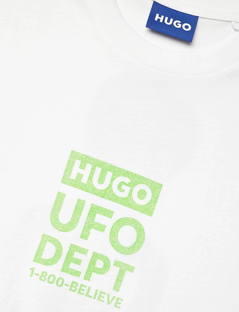 HUGO BLUE - Nufotee - lyhythihaiset - white - 5