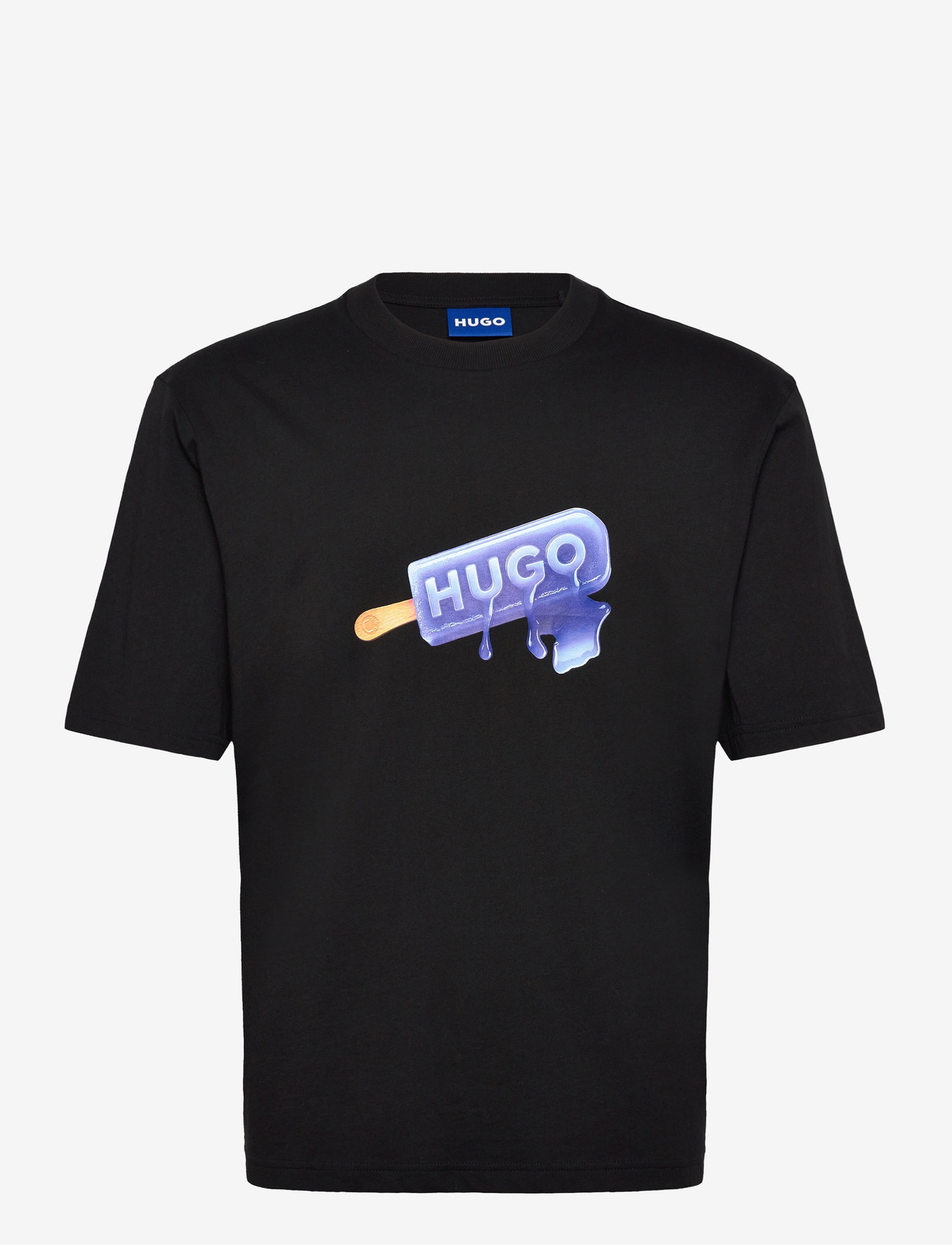 HUGO BLUE - Noglasy - short-sleeved t-shirts - black - 0