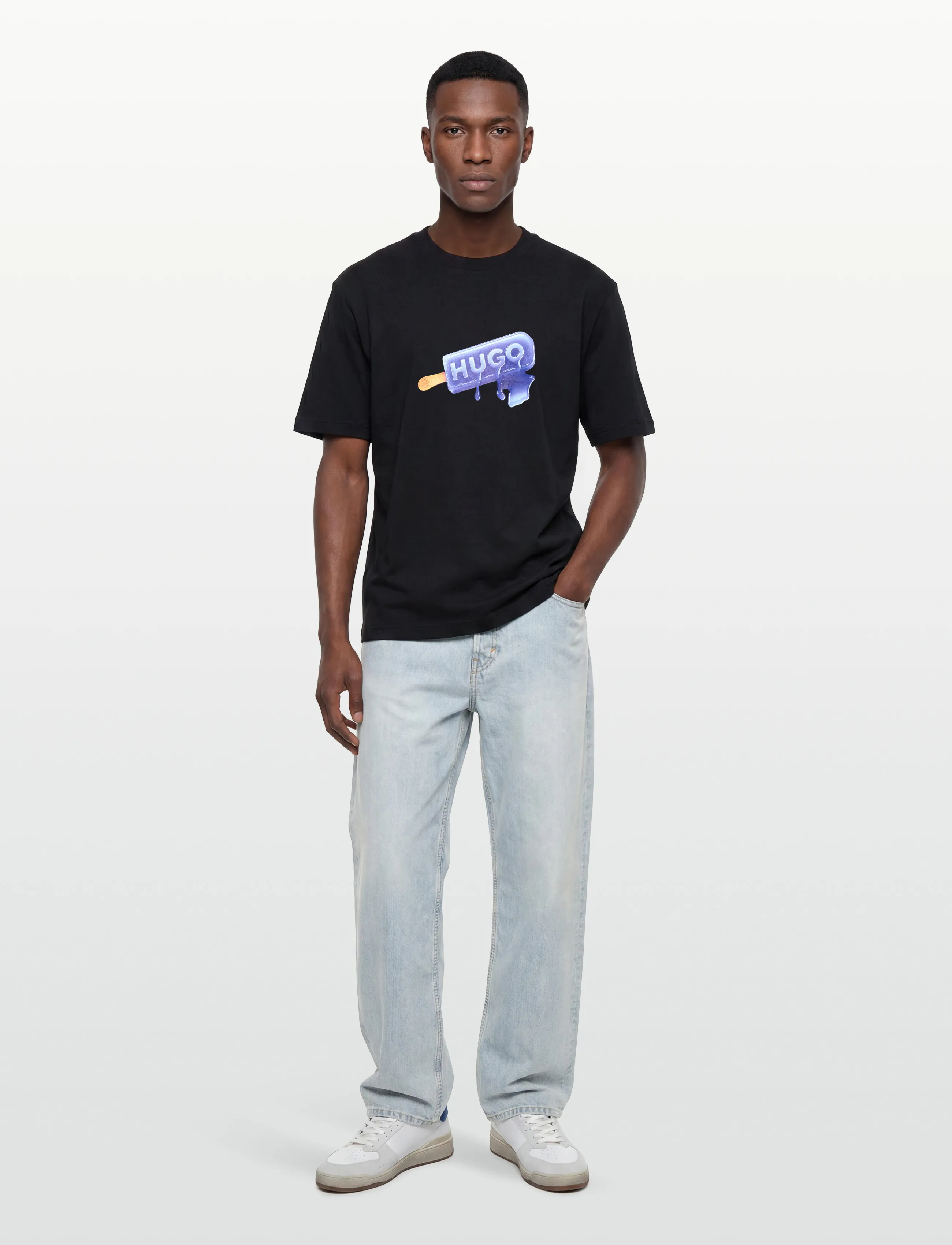 HUGO BLUE Noglasy - Autumn deals - BLACK / black