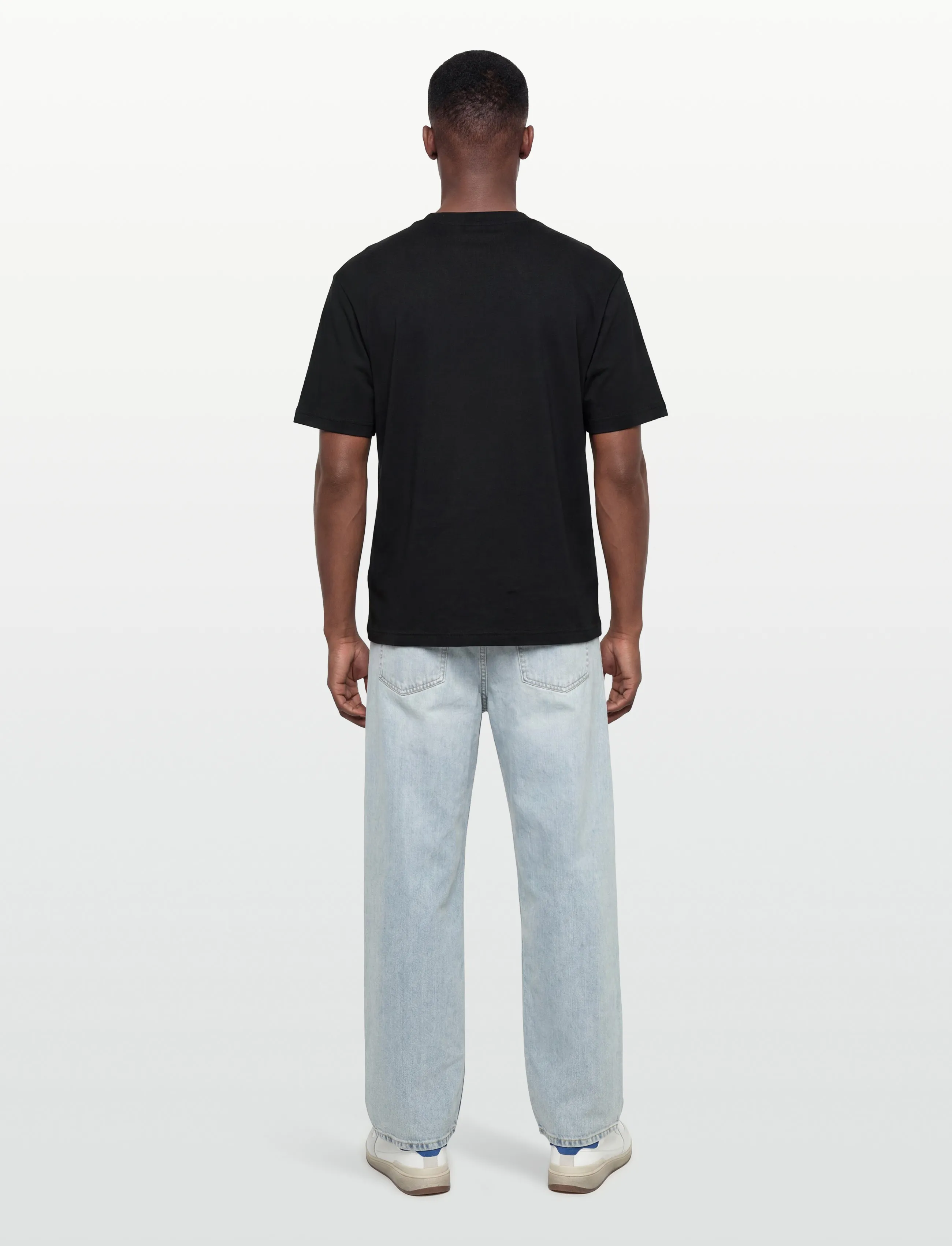 HUGO BLUE - Noglasy - short-sleeved t-shirts - black - 4