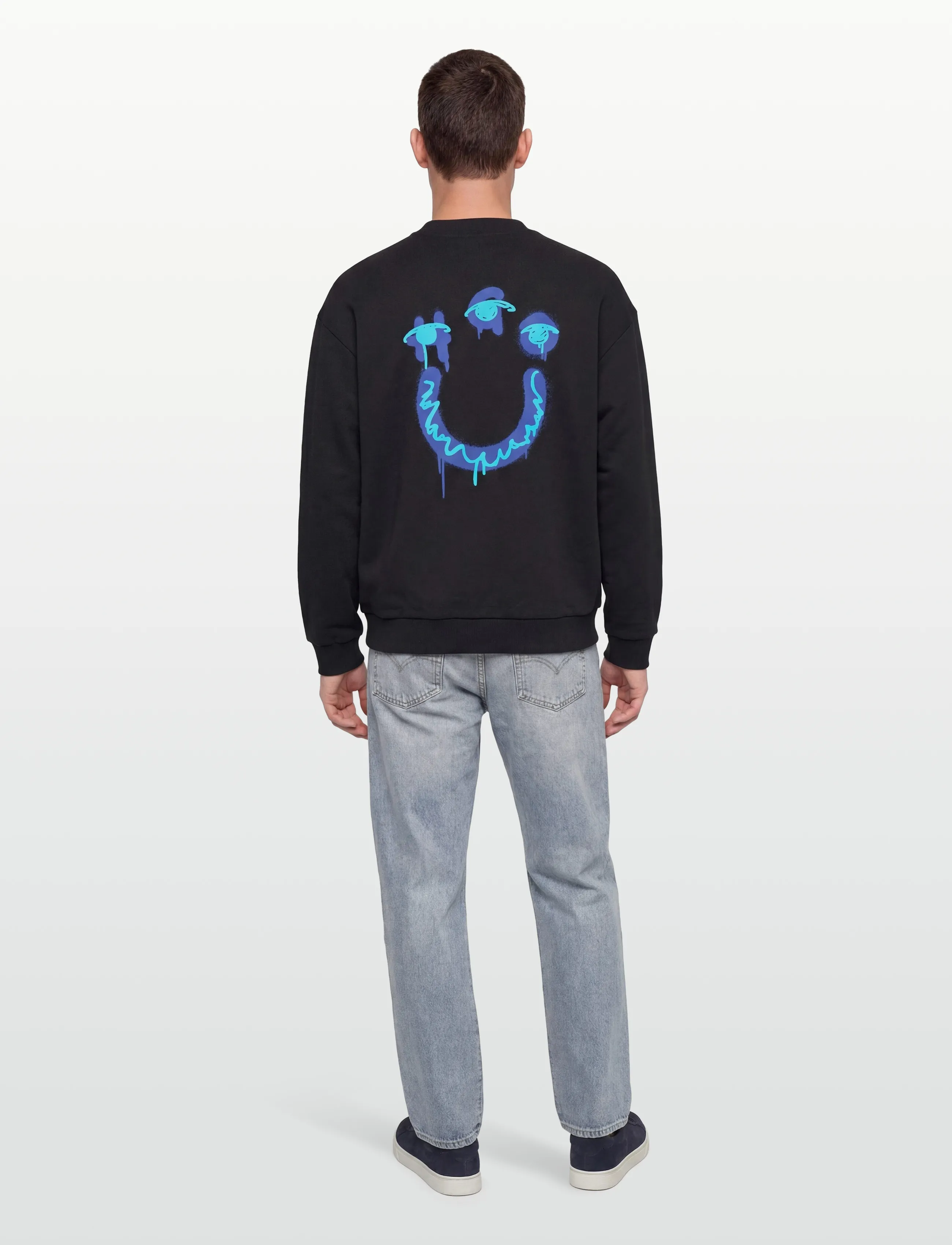 HUGO BLUE - Nucavex - sweatshirts - black - 4