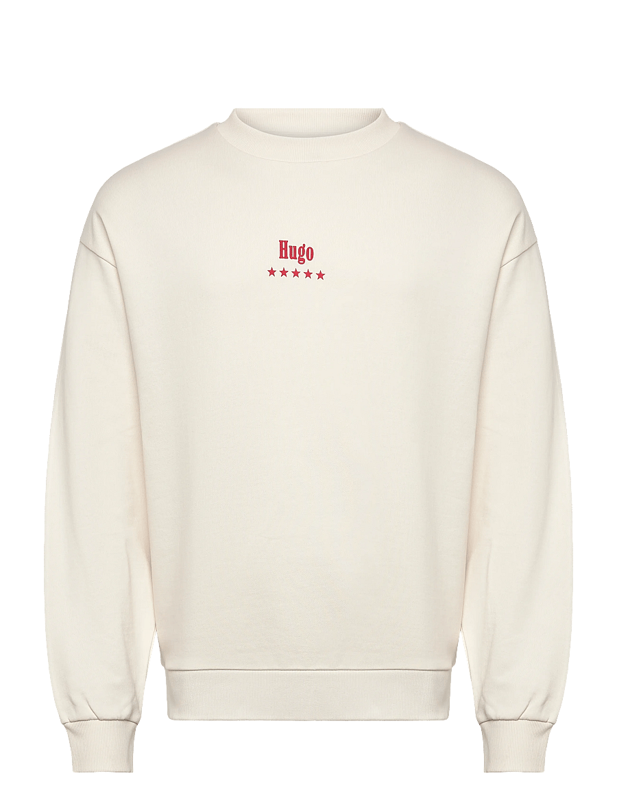 HUGO BLUE - Nucavex - sweatshirts - open white - 1