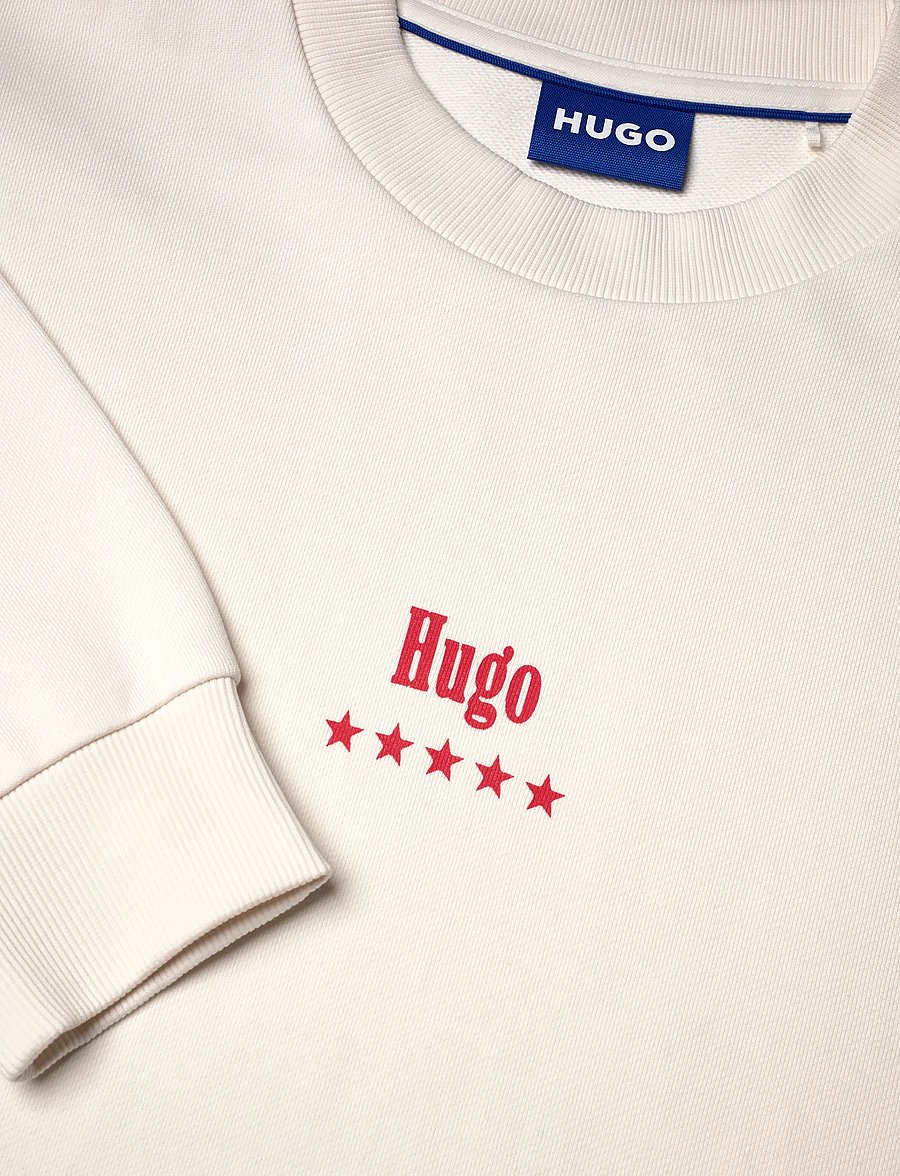 HUGO BLUE - Nucavex - sweatshirts - open white - 5