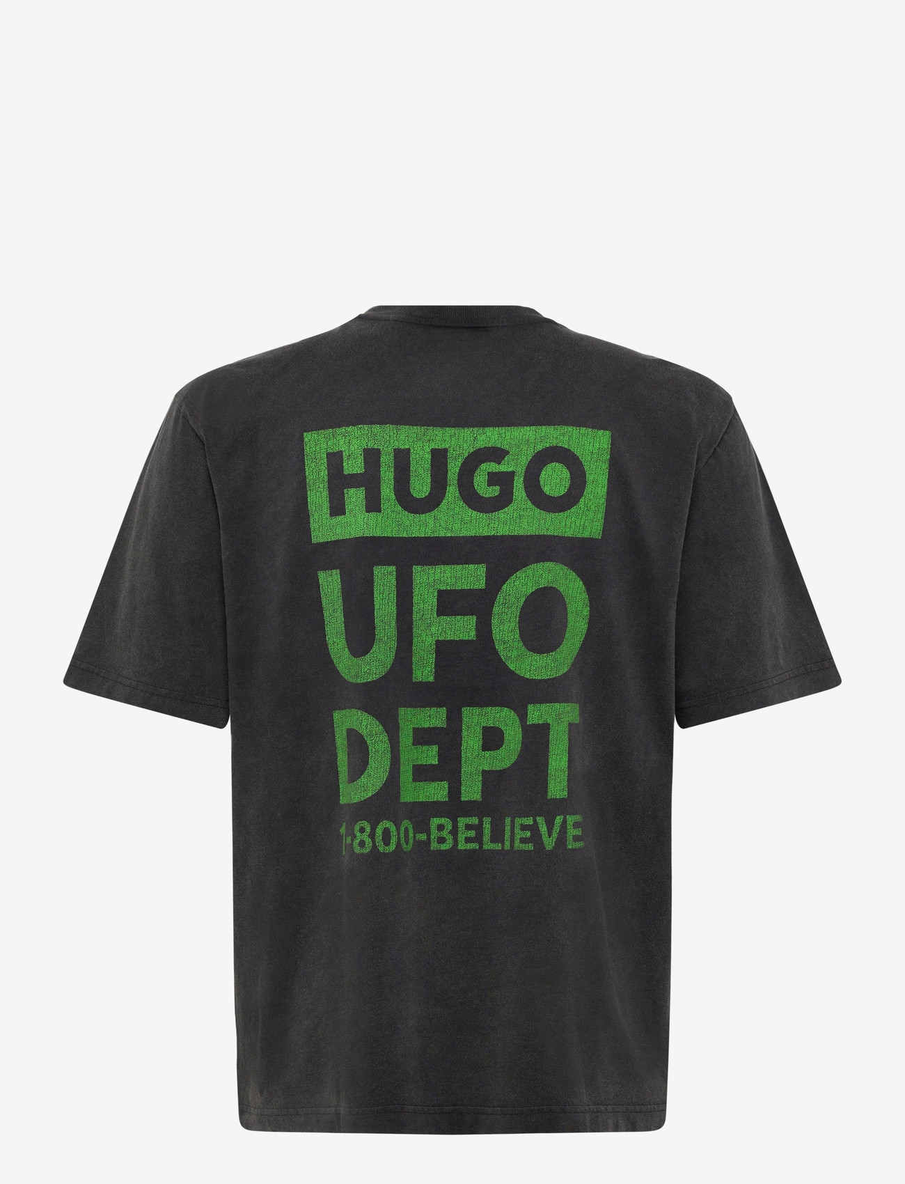 HUGO BLUE - Nextralio - short-sleeved t-shirts - black - 1