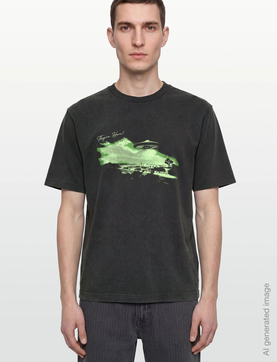 HUGO BLUE - Nextralio - short-sleeved t-shirts - black - 3