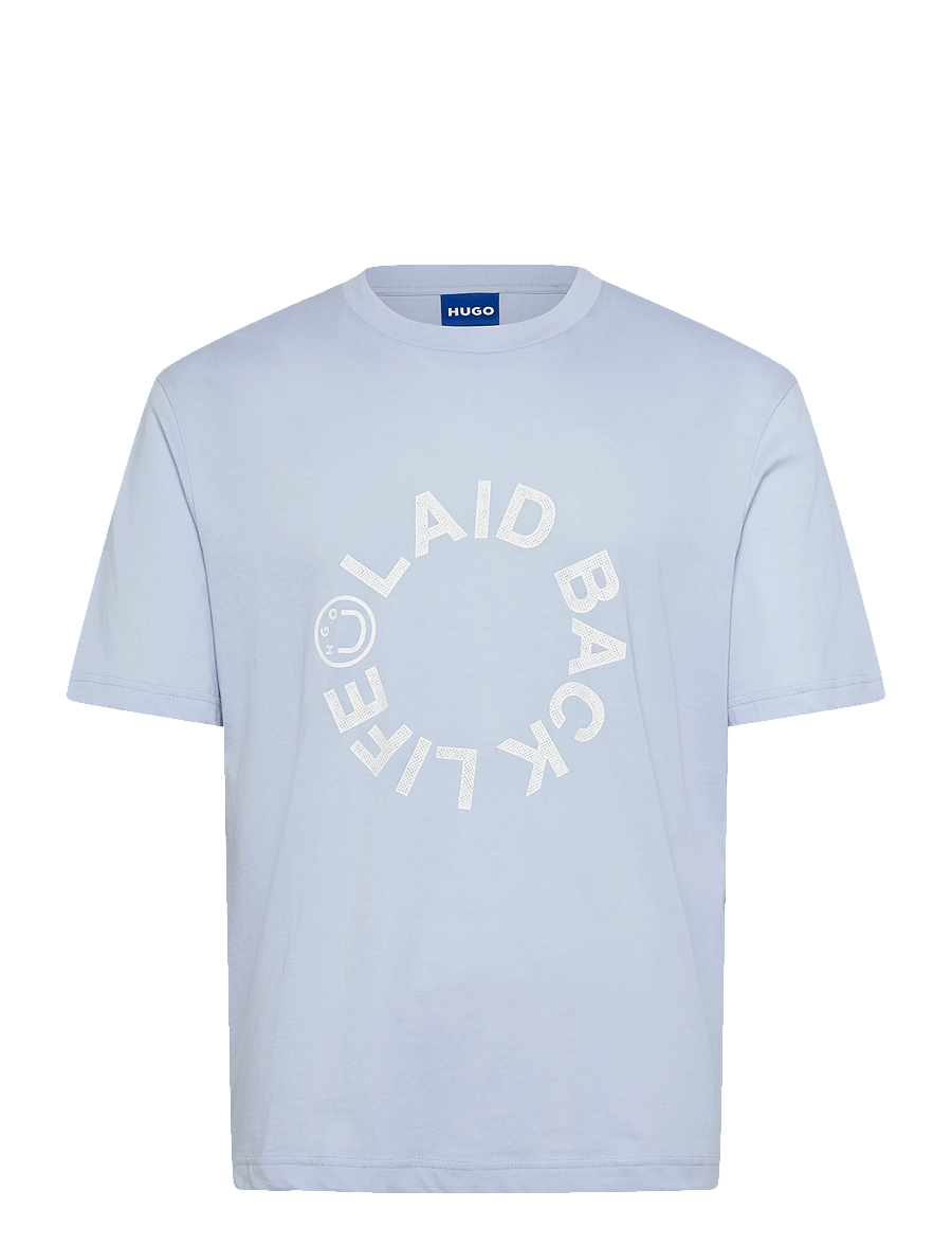 HUGO BLUE - Norizom - kortärmade t-shirts - open blue - 1