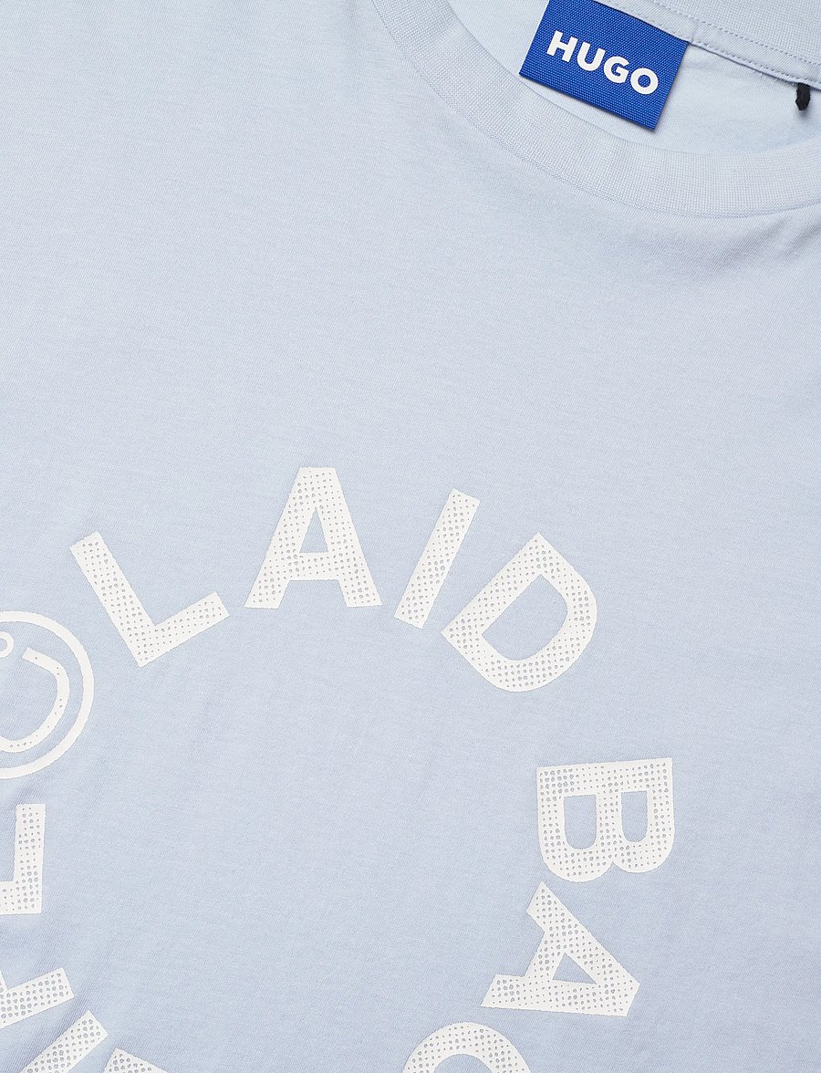 HUGO BLUE - Norizom - kortärmade t-shirts - open blue - 5