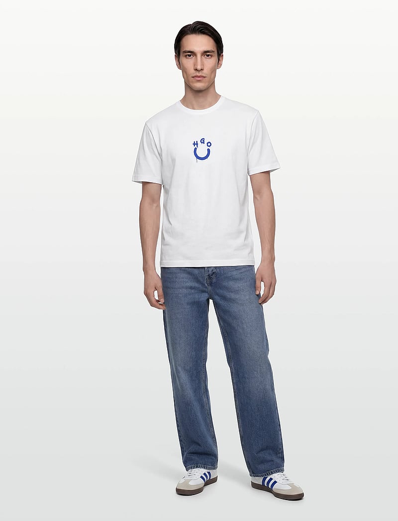 HUGO BLUE - Norizom - kortærmede t-shirts - white - 0