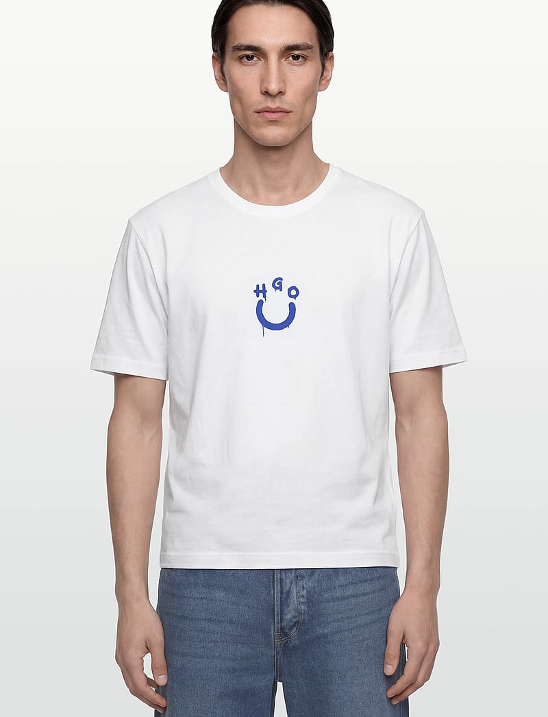 HUGO BLUE - Norizom - kortærmede t-shirts - white - 3