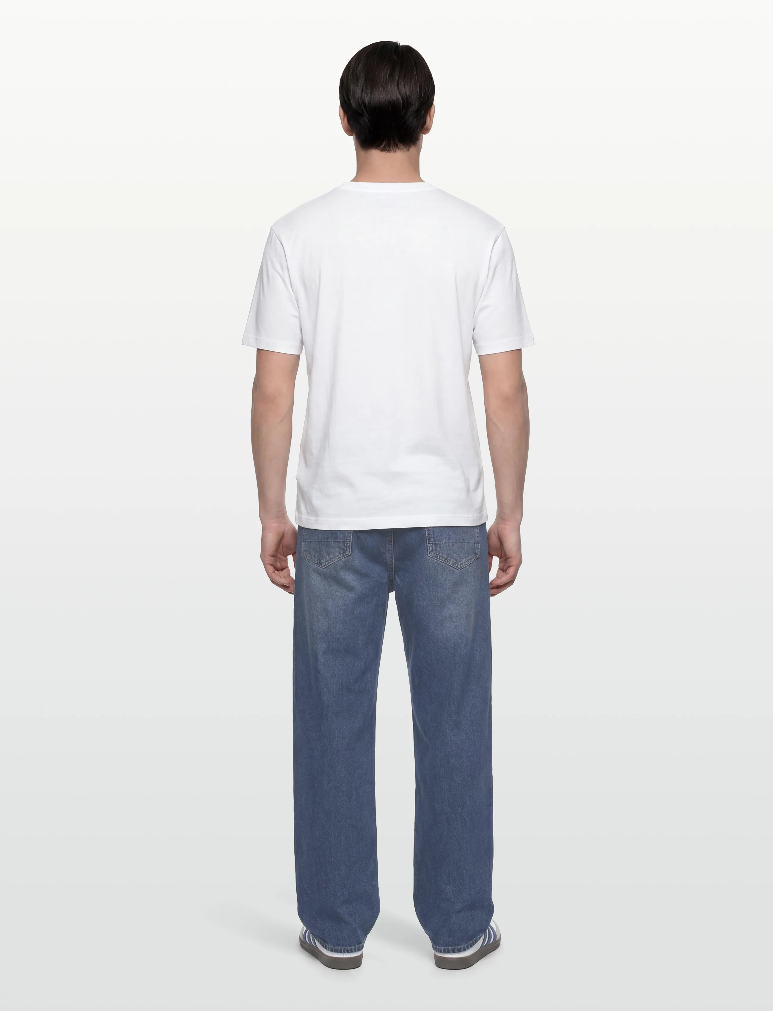 Hugo Blue Norizom t-shirts med tryck herr – bild 3