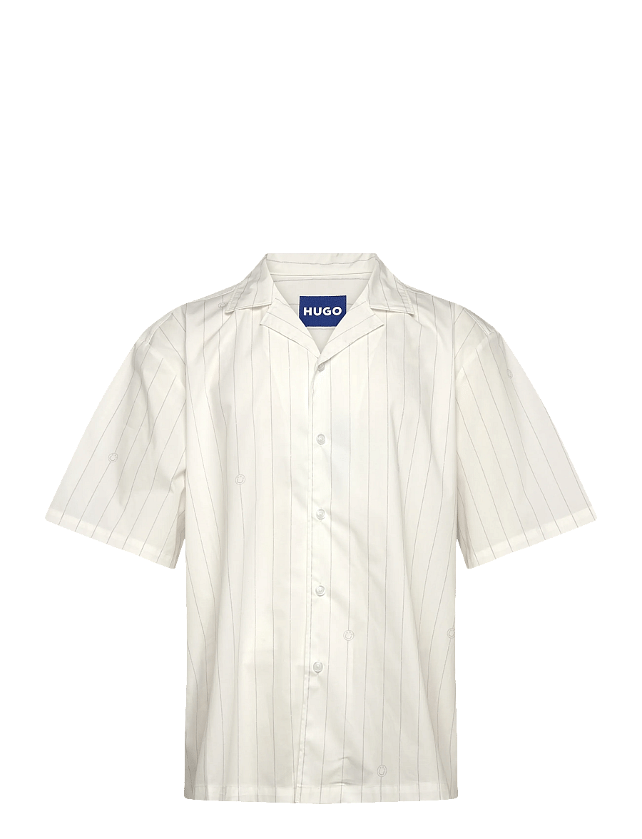 HUGO BLUE - Eligino - striped shirts - open white - 1