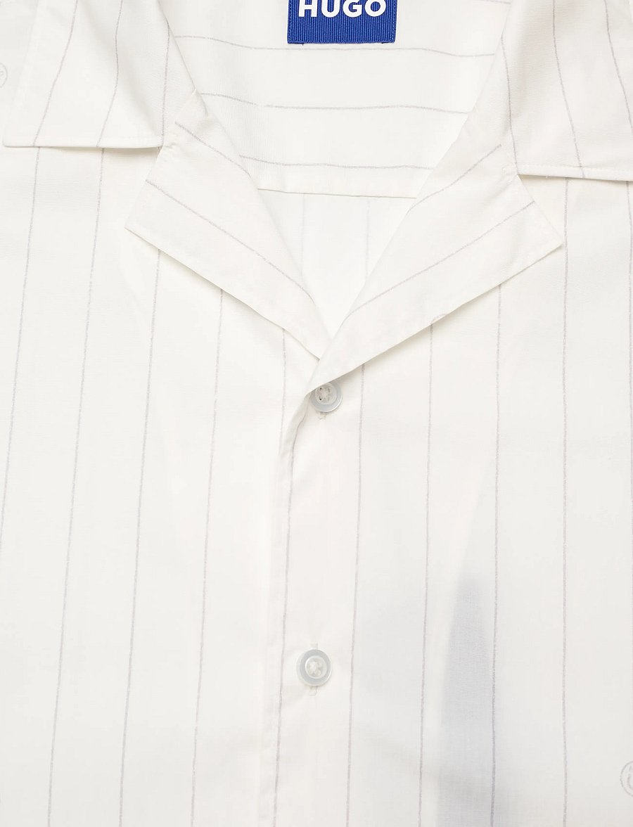 HUGO BLUE - Eligino - striped shirts - open white - 5