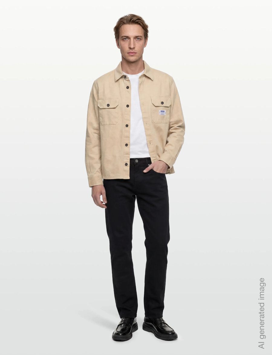 HUGO BLUE - Ekynone - denim shirts - open white - 0