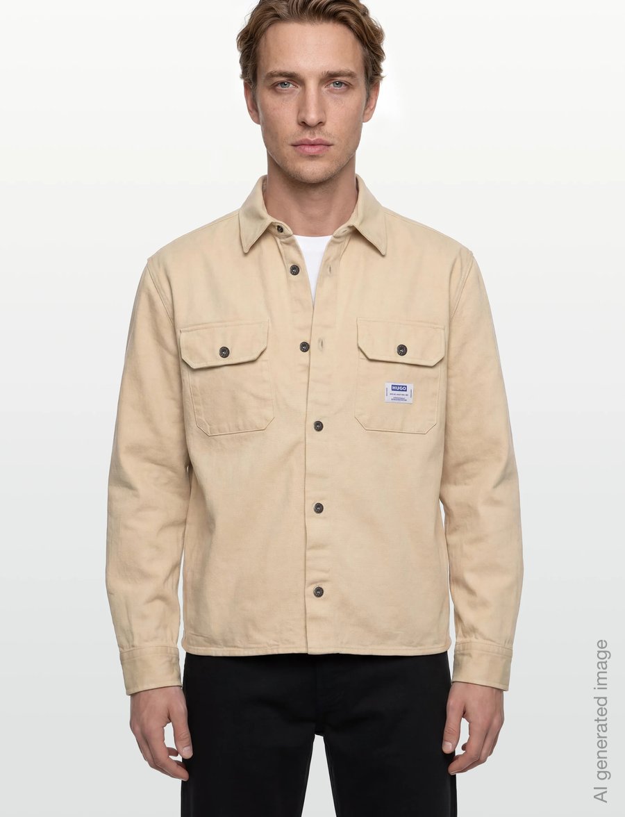 HUGO BLUE - Ekynone - denim shirts - open white - 3