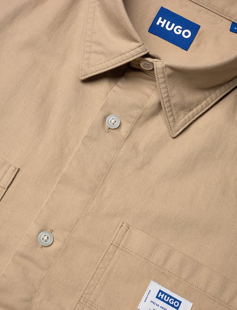 HUGO BLUE - Ebwin - kurzarmhemden - medium beige - 3