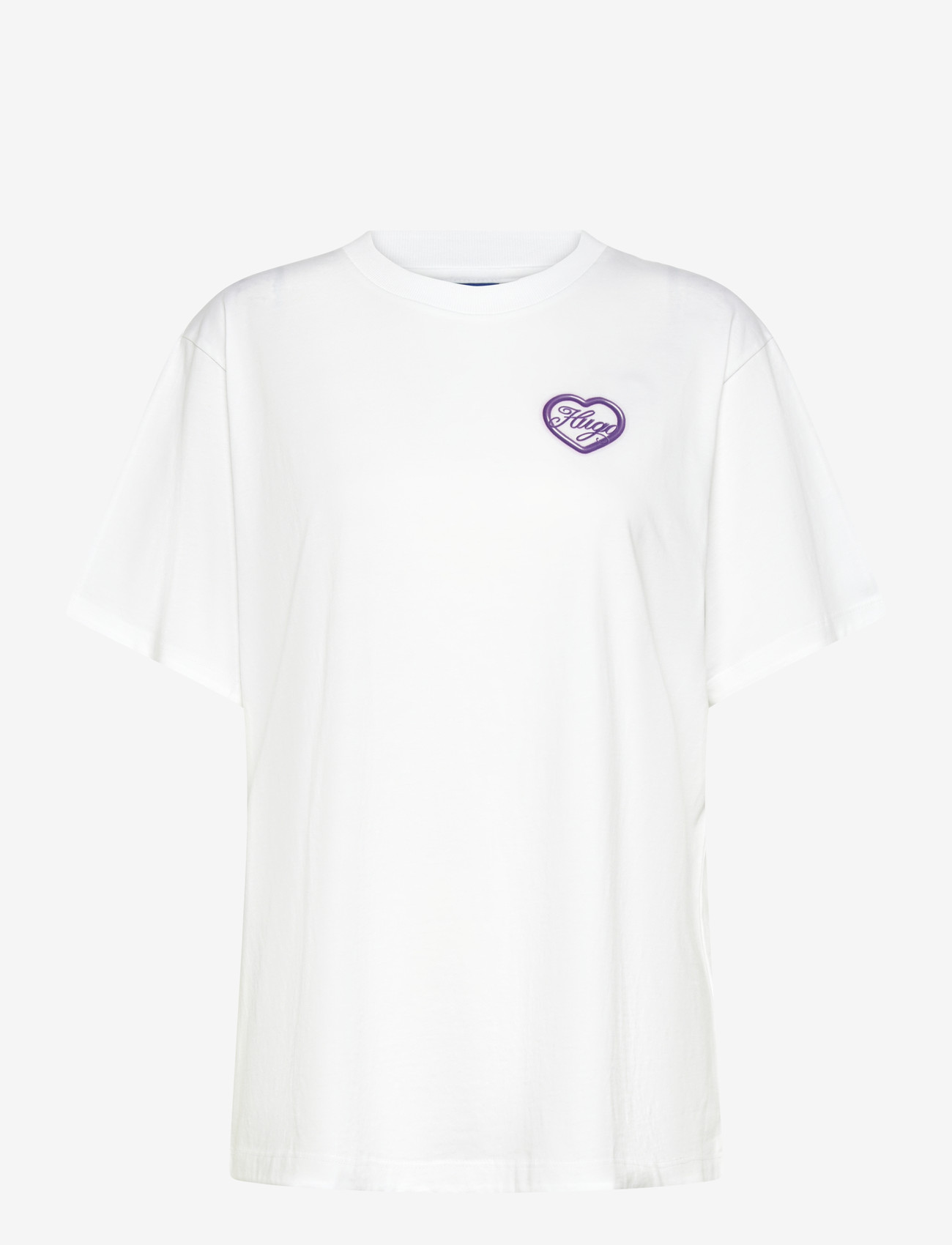 HUGO BLUE - Vintage Tee_B_8 - t-shirts - white - 0