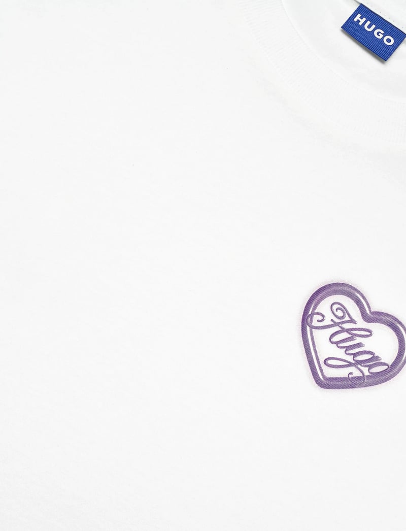 HUGO BLUE - Vintage Tee_B_8 - t-shirts - white - 2