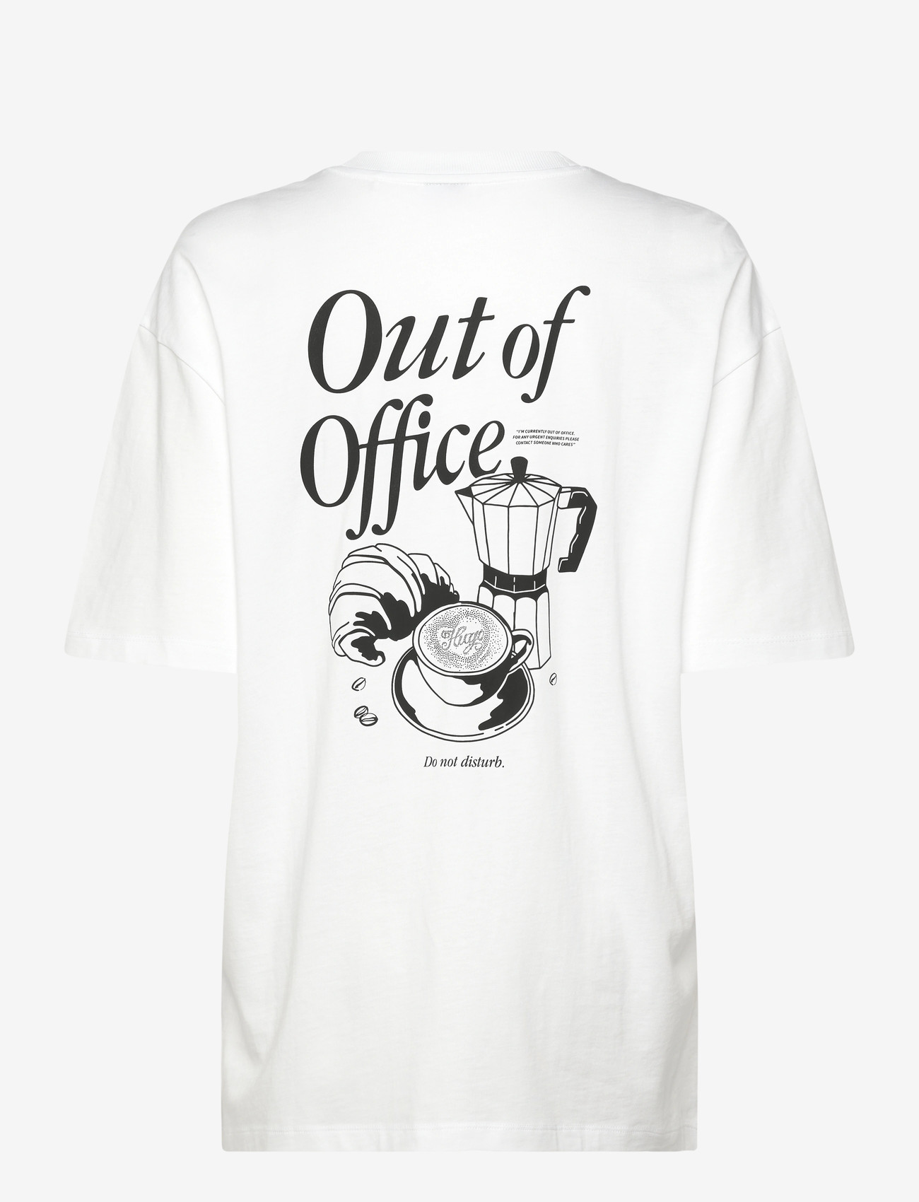 HUGO BLUE - Oversized_Tee_B_10 - t-shirts - white - 1