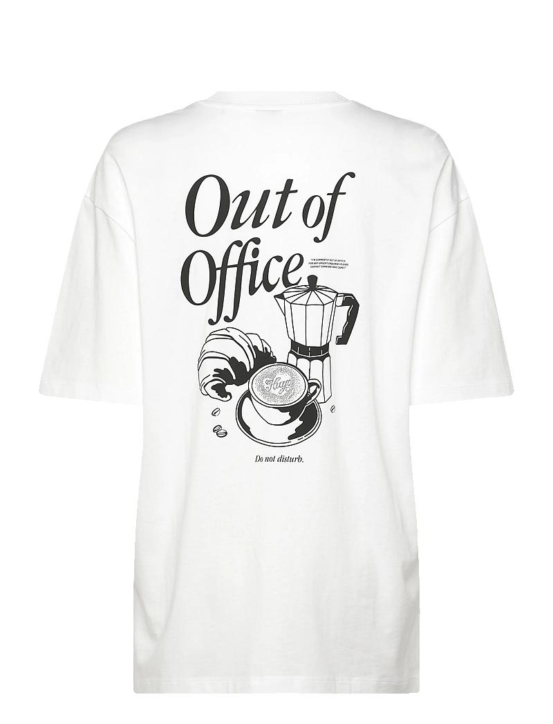 HUGO BLUE - Oversized_Tee_B_10 - t-shirts - white - 1