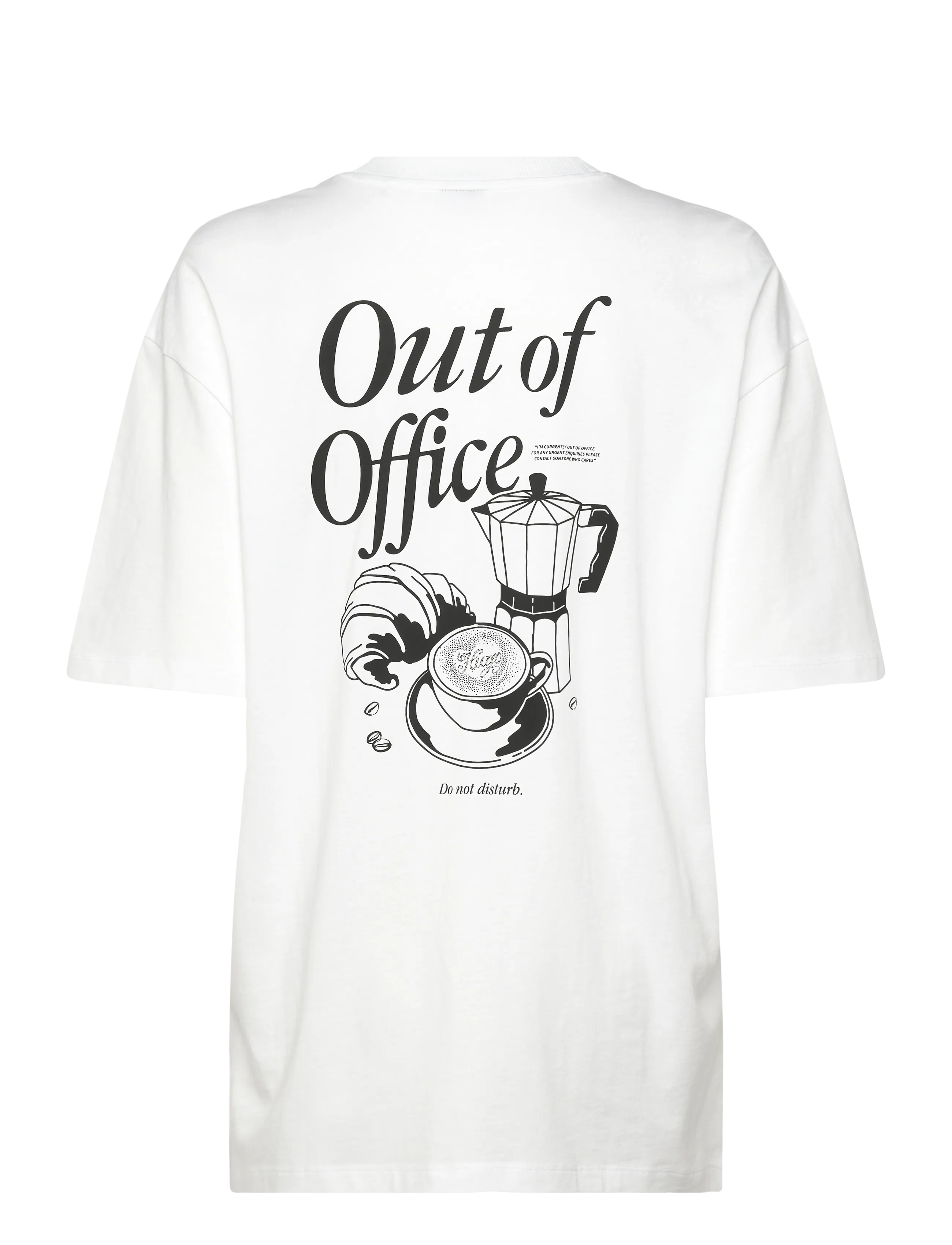 HUGO BLUE - Oversized_Tee_B_10 - t-shirts - white - 2
