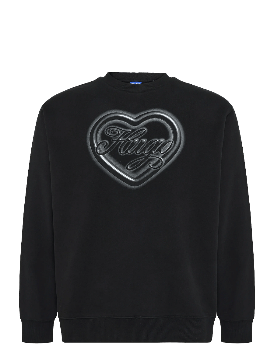HUGO BLUE - Classic Crew_B_3 - sweatshirts - black - 1