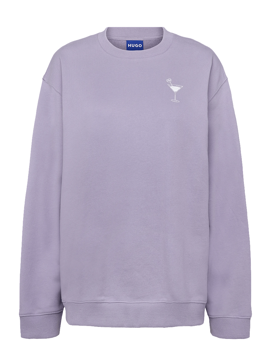 HUGO BLUE - Classic Crew_B_3 - everyday style - bright purple - 0