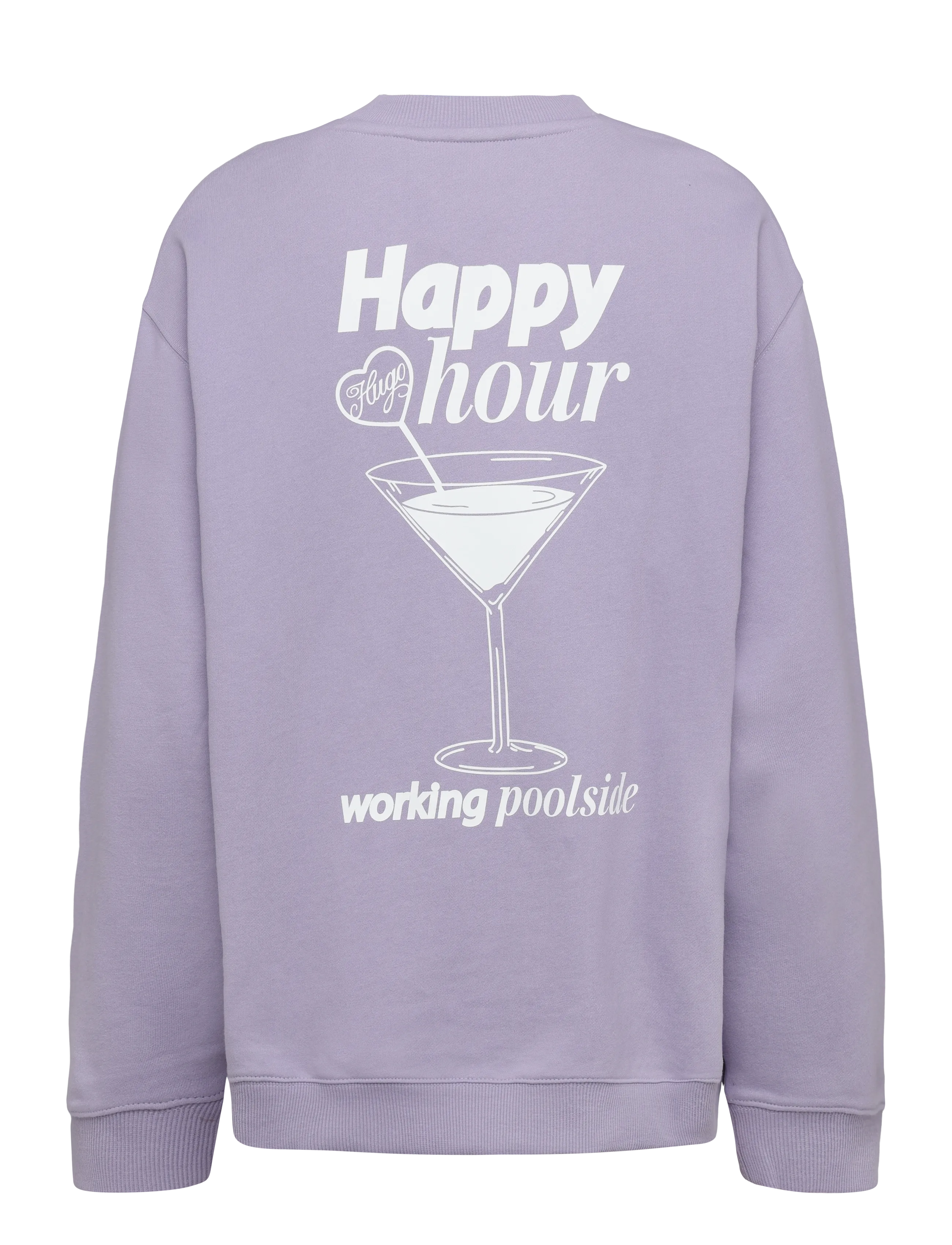 HUGO BLUE - Classic Crew_B_3 - hverdags stil - bright purple - 1