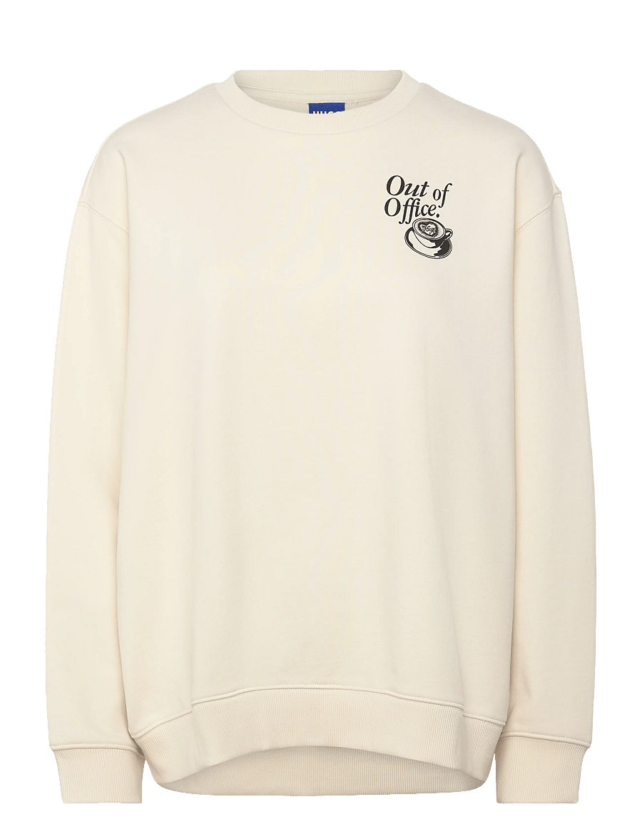 HUGO BLUE - Classic Crew_B_3 - everyday style - open white - 1