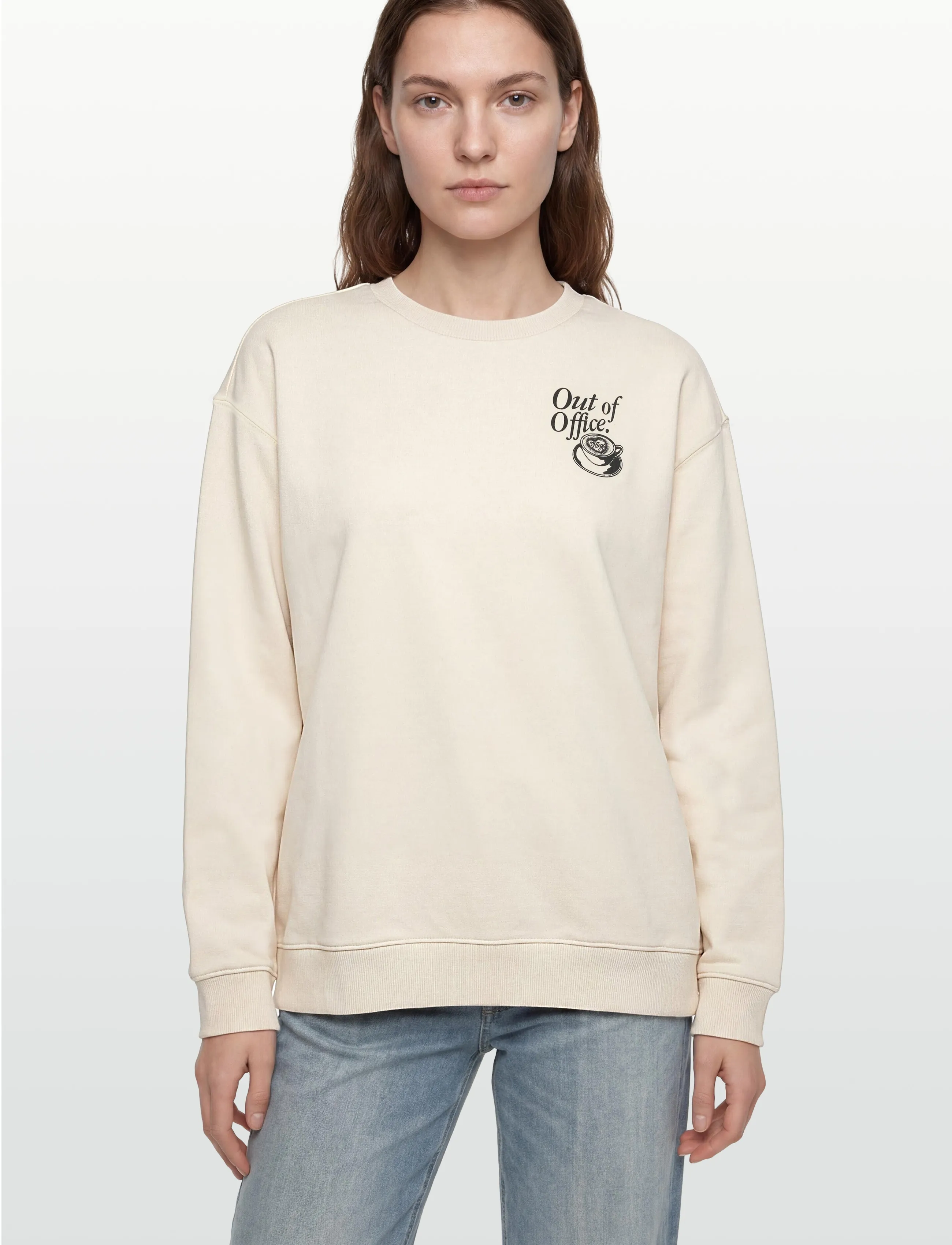 HUGO BLUE - Classic Crew_B_3 - everyday style - open white - 3