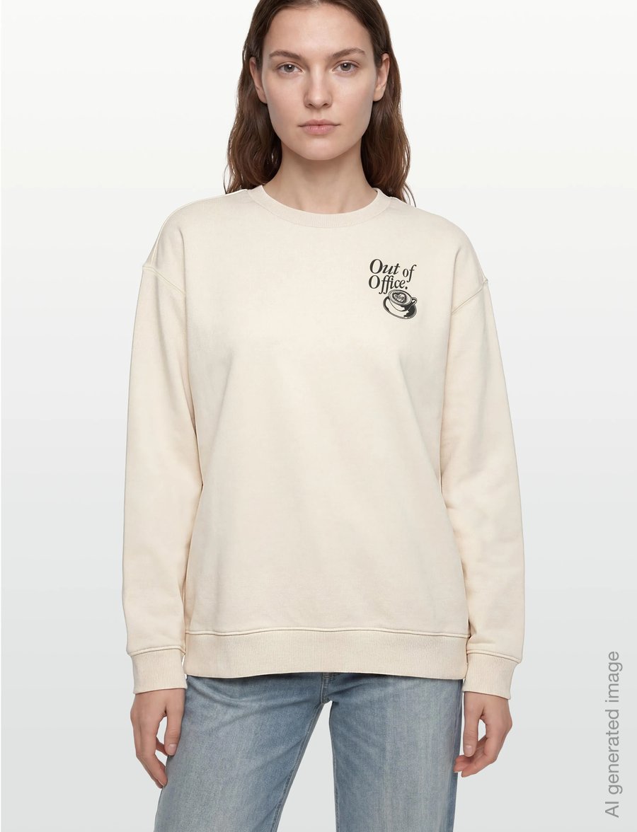 HUGO BLUE - Classic Crew_B_3 - everyday style - open white - 3