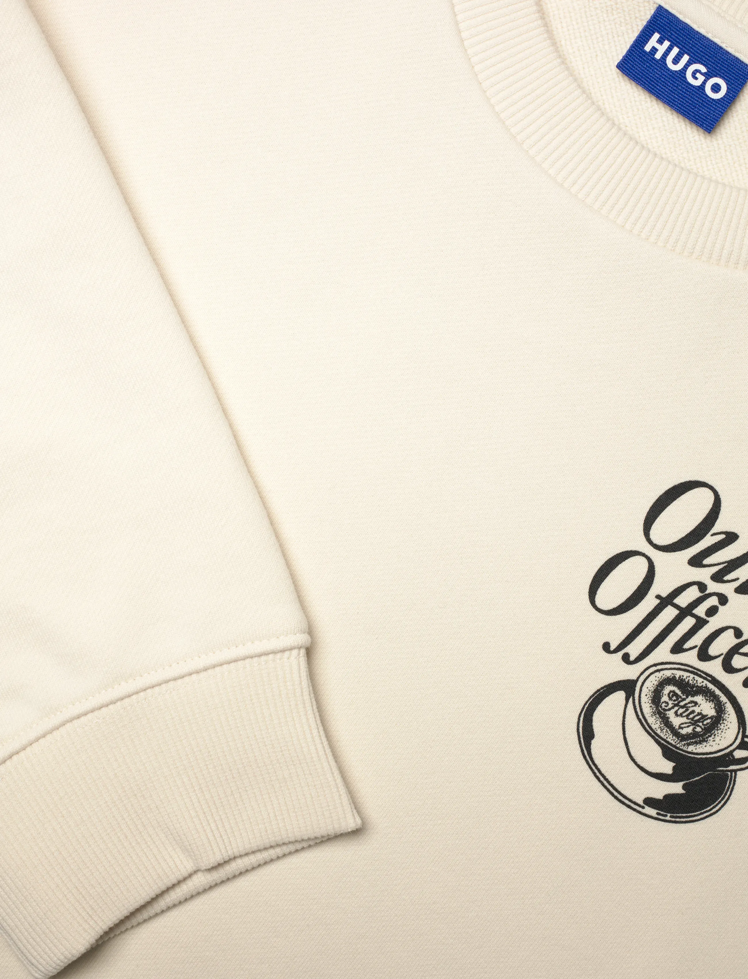 HUGO BLUE - Classic Crew_B_3 - everyday style - open white - 5