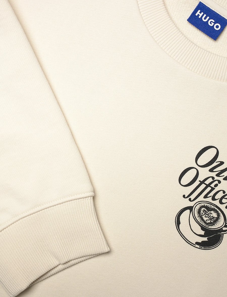 HUGO BLUE - Classic Crew_B_3 - everyday style - open white - 5