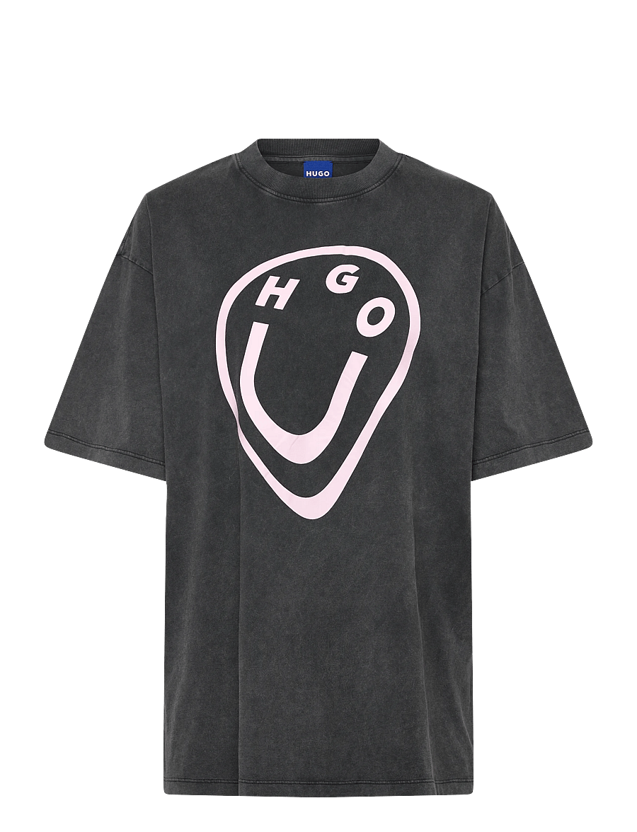 HUGO BLUE - Oversized_Tee_B_11 - t-särgid - black - 1