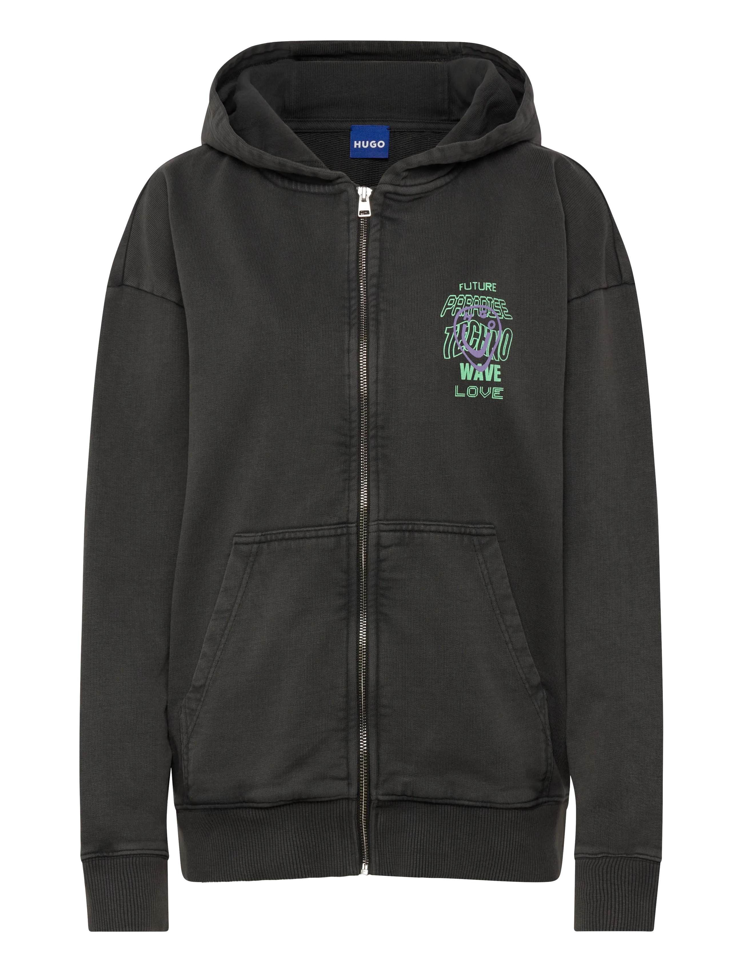 HUGO BLUE Doa B_4 - Apģērbi - BLACK / black