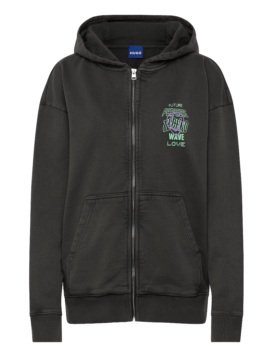 HUGO BLUE - Doa B_4 - kapuzenpullover - black - 1