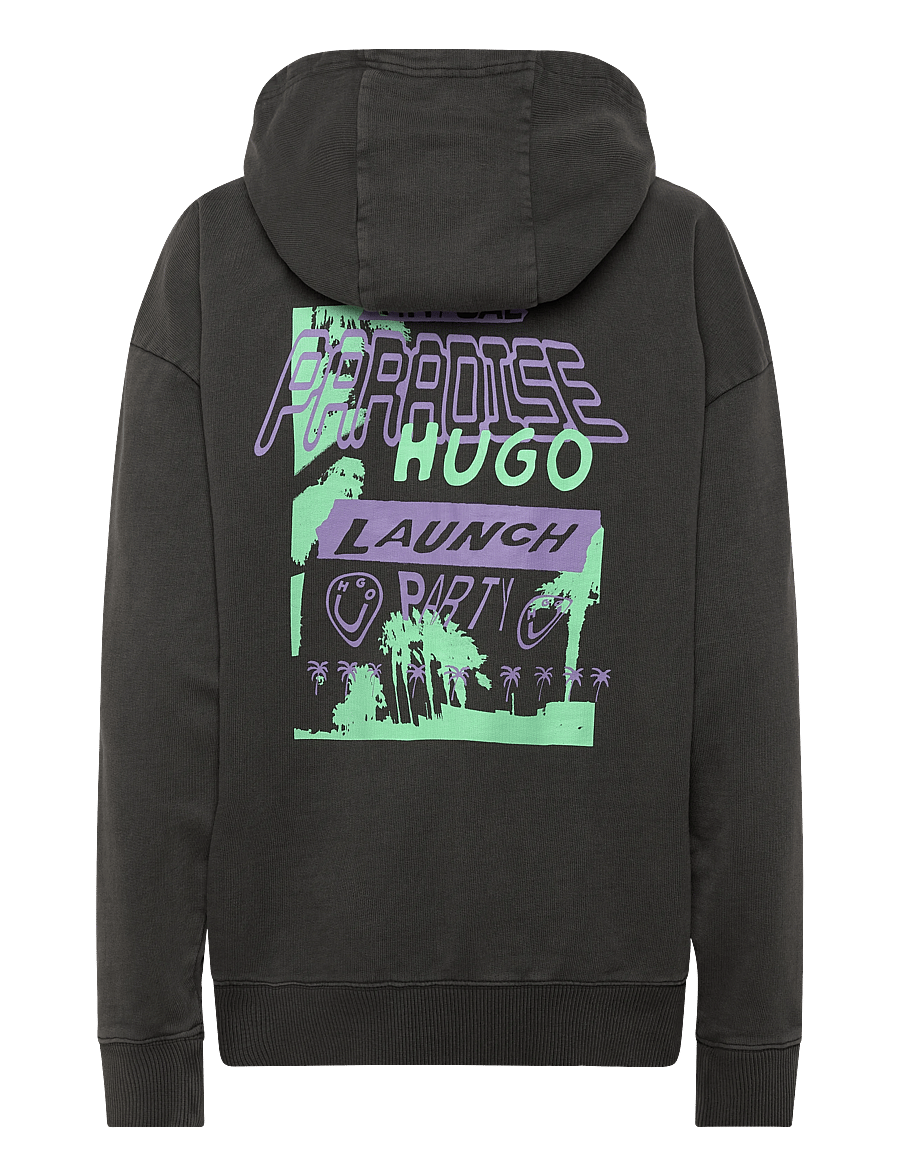 HUGO BLUE - Doa B_4 - kapuzenpullover - black - 2