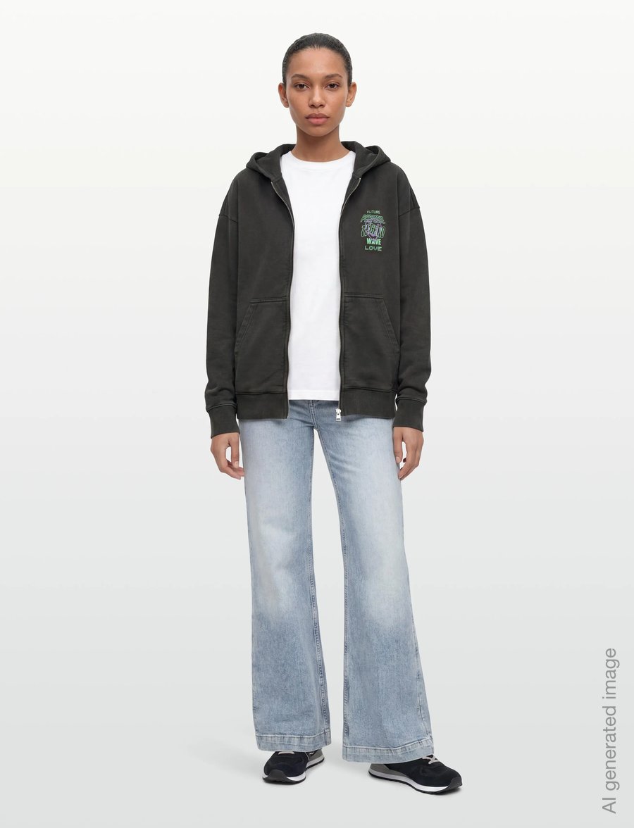 HUGO BLUE - Doa B_4 - kapuzenpullover - black - 0