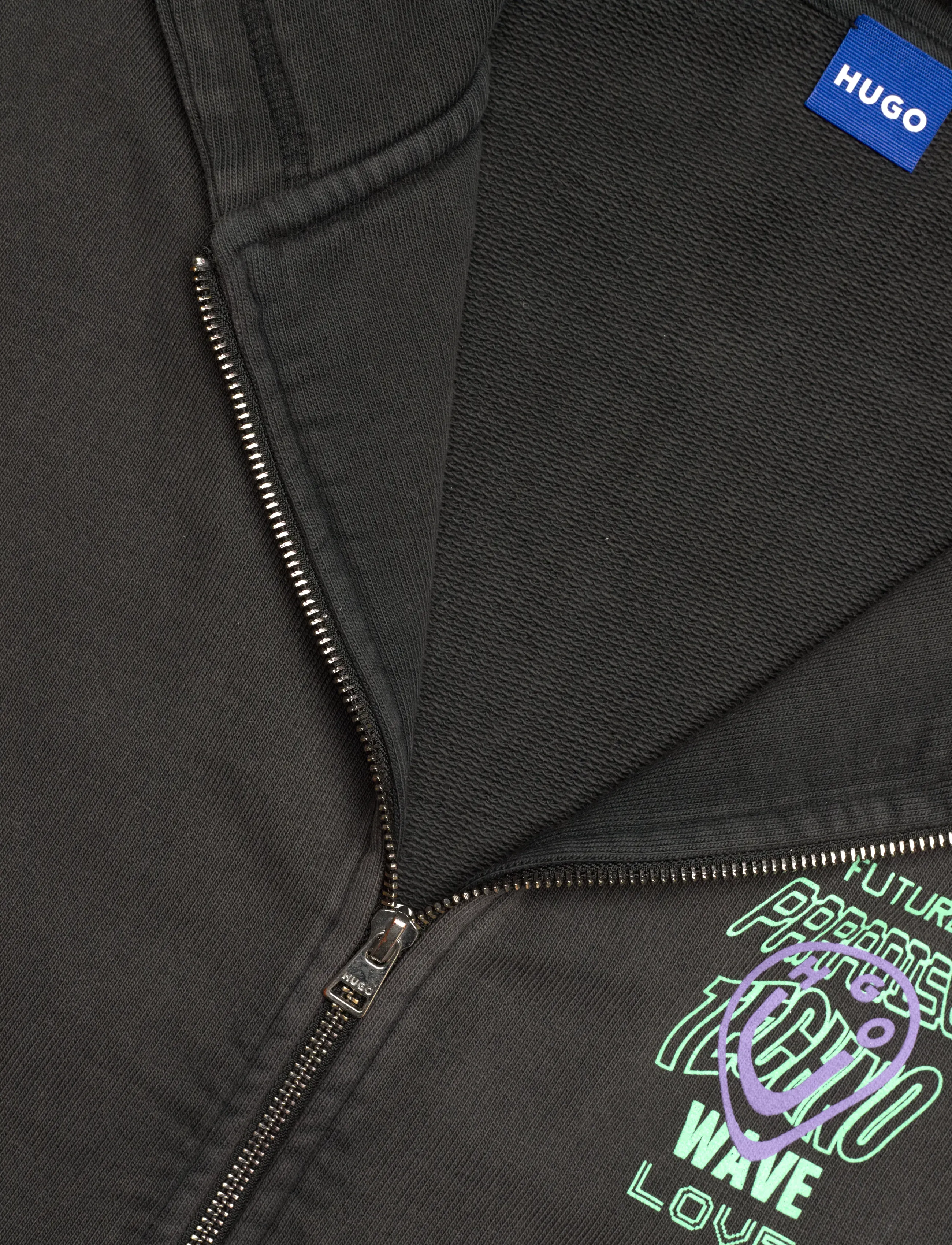HUGO BLUE - Doa B_4 - kapuzenpullover - black - 5