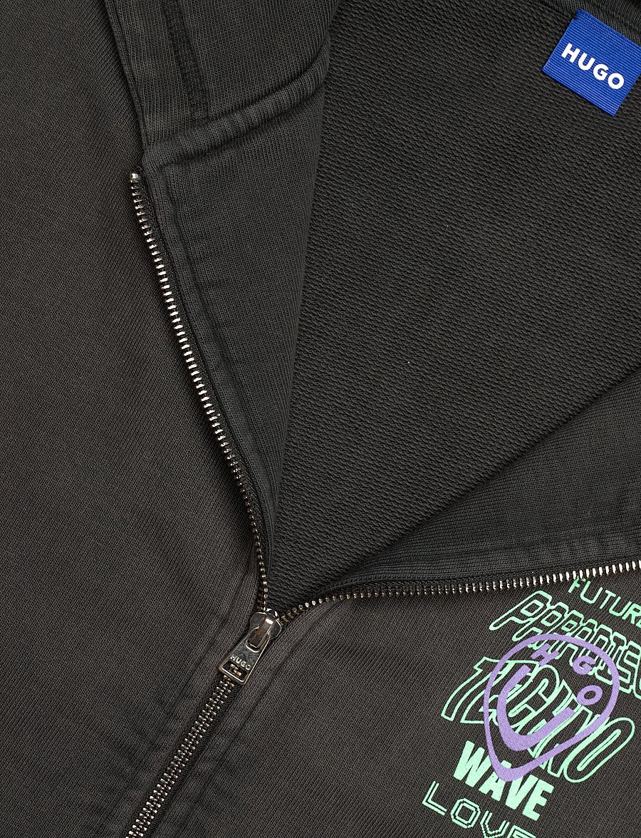 HUGO BLUE - Doa B_4 - kapuzenpullover - black - 5