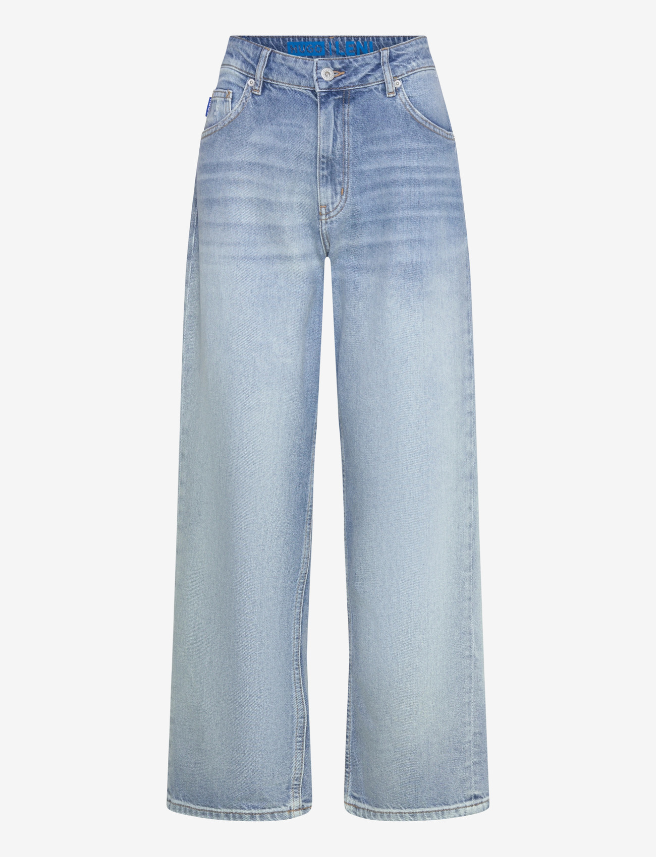 HUGO BLUE - Leni_S_B - brede jeans - turquoise/aqua - 1