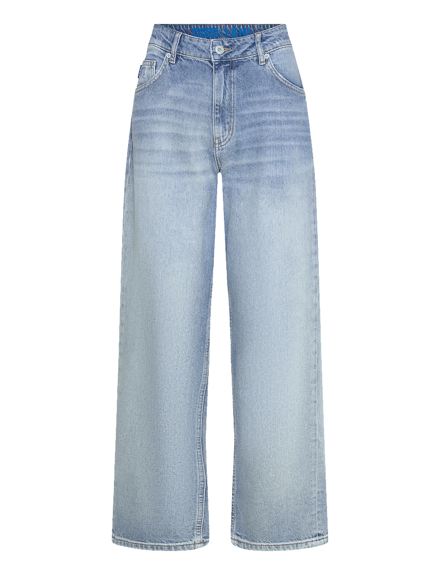 HUGO BLUE - Leni_S_B - hosen mit weitem bein - turquoise/aqua - 1