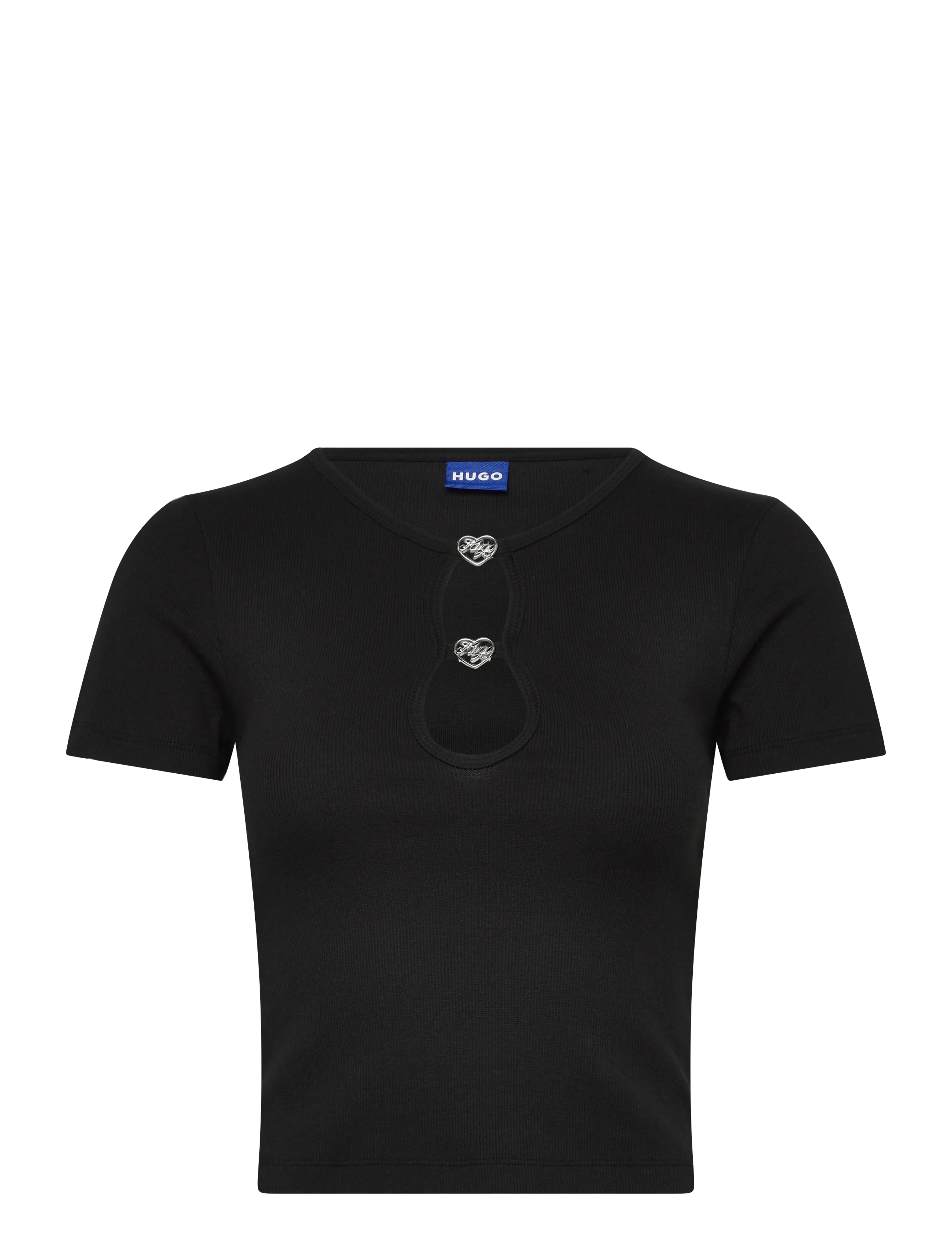 HUGO BLUE Diheart_B - Nabapluusid - BLACK / black