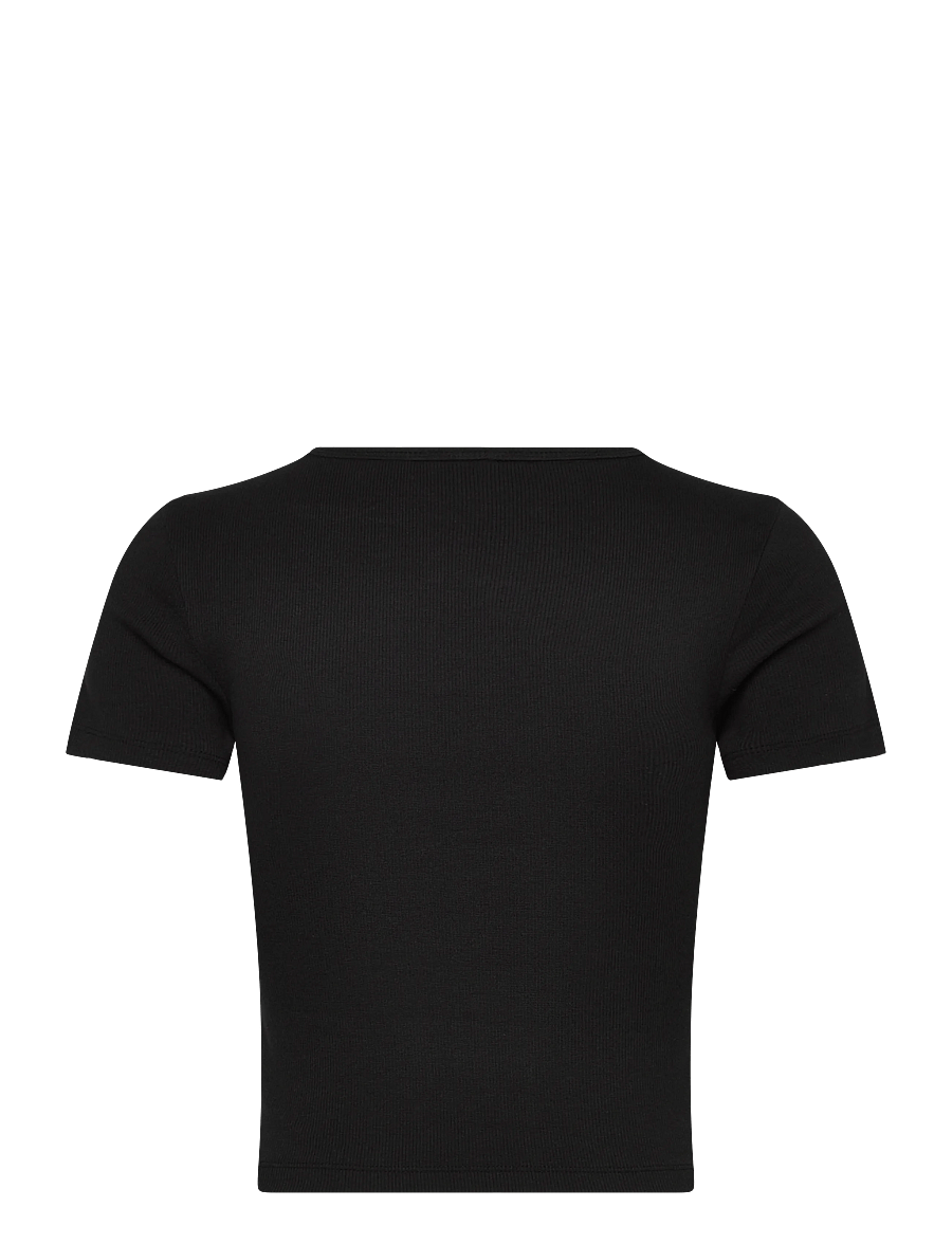 HUGO BLUE - Diheart_B - crop tops - black - 2
