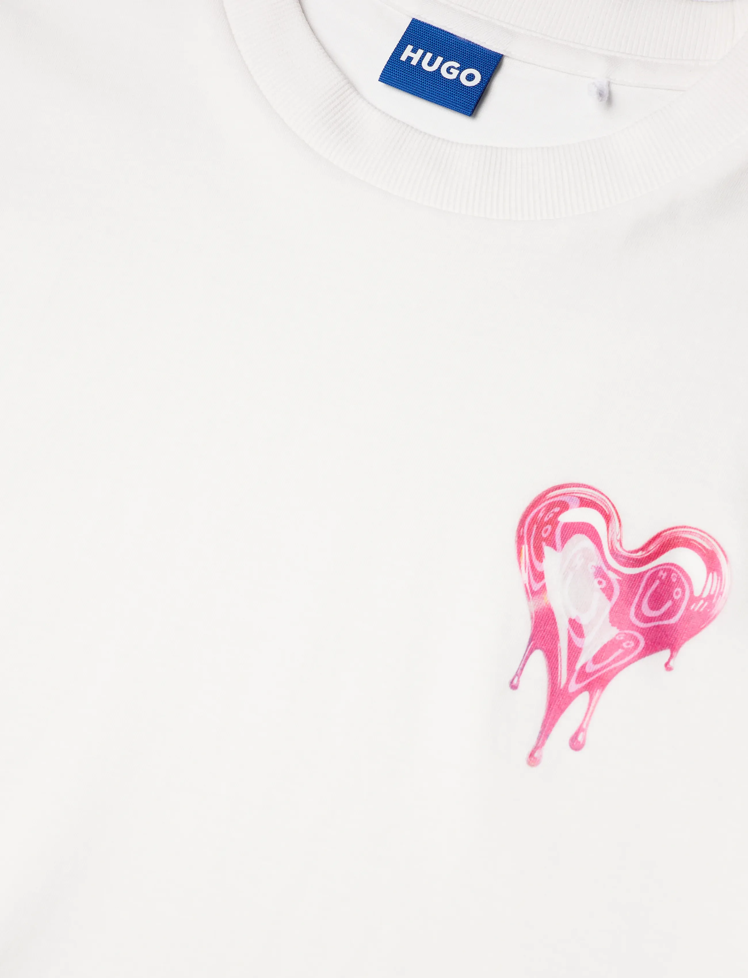 HUGO BLUE - Vintage_Tee_B_9 - natural - 5