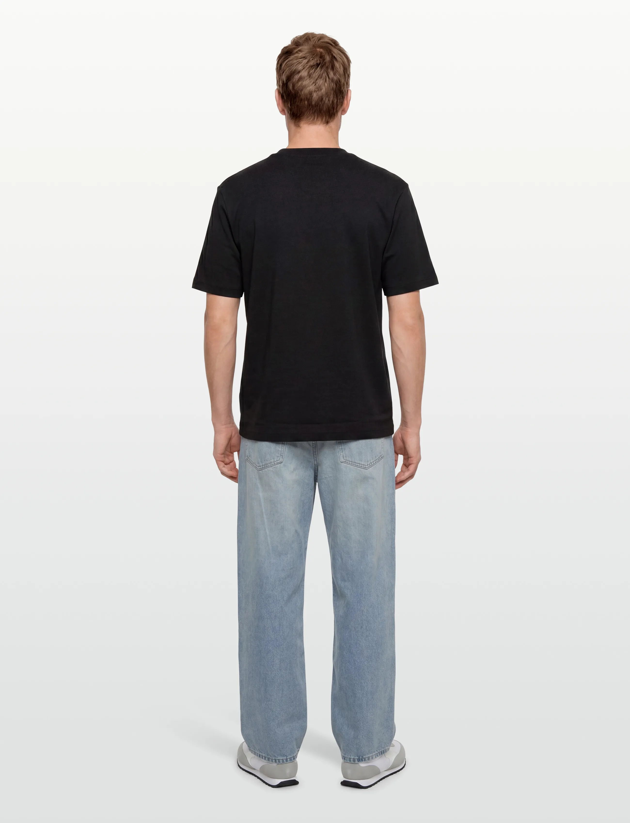 HUGO BLUE - Nalentinio - kurzärmelige - black - 4