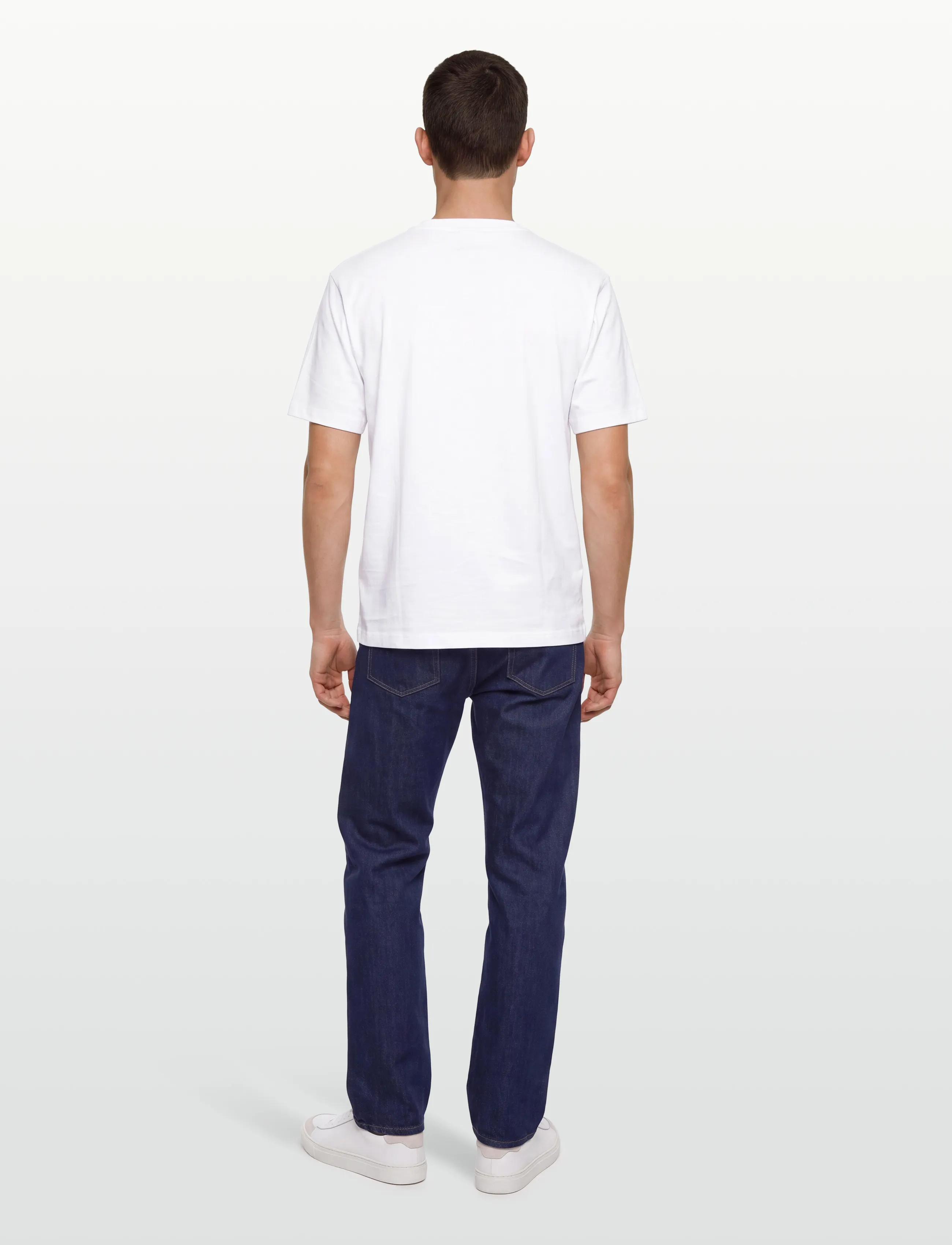 HUGO BLUE - Nalentinio - kurzärmelige t-shirts - white - 4