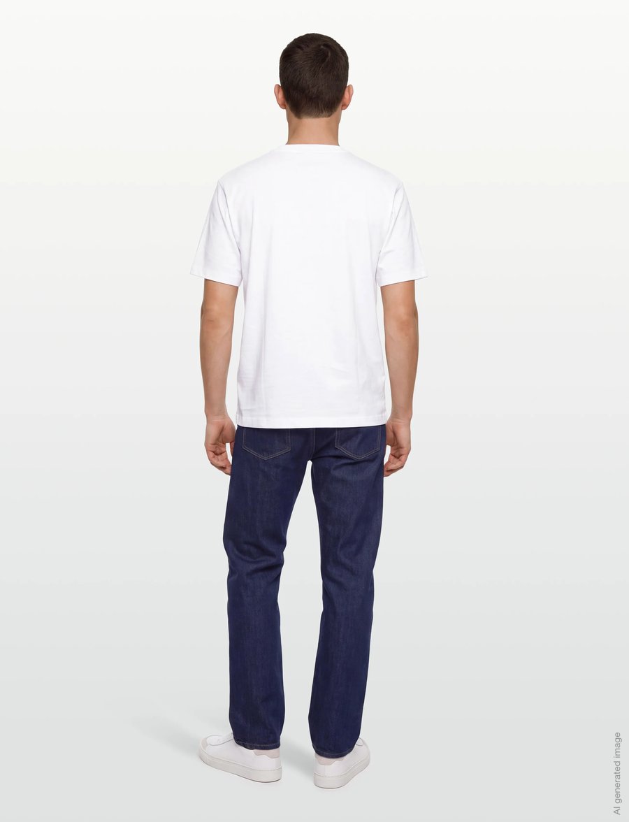 HUGO BLUE - Nalentinio - kurzärmelige t-shirts - white - 4
