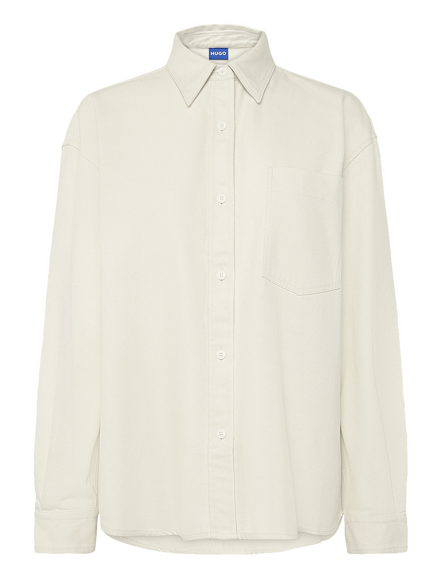 HUGO BLUE - Eshy_B - jeanshemden - open white - 1